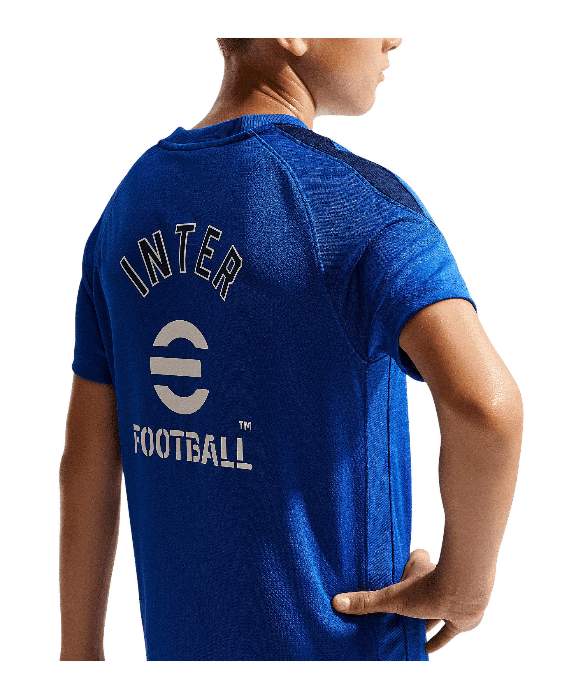 Nike T-Shirt Nike Performance Inter Mailand Trainingsshirt Kids Polyester – Bild 4 von 5