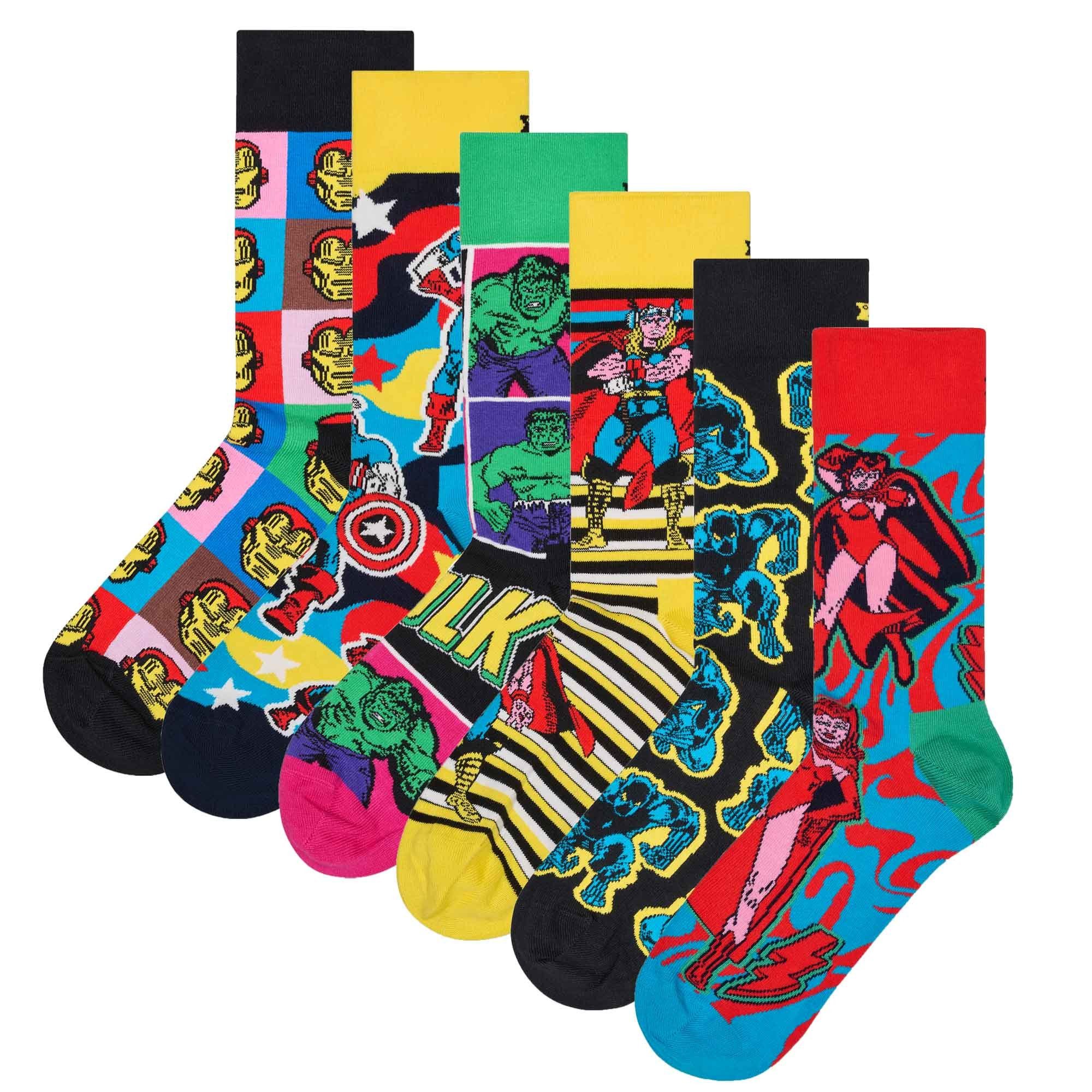 Happy Socks Kurzsocken Unisex Socken 6er Pack Baumwolle (Packung, 6er Pack) günstig online kaufen