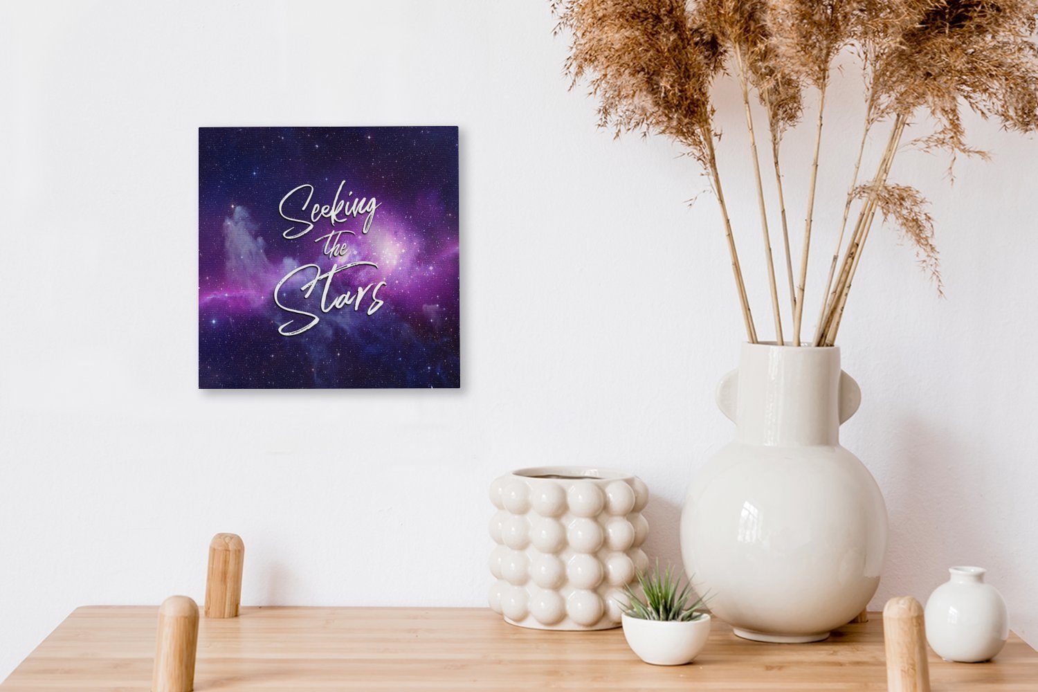 den (1 Zitate Wohnzimmer der Sternen' nach -, - - 'Auf St), Suche Raumfahrt Leinwandbild für Sprichwörter Bilder - Leinwand OneMillionCanvasses® Schlafzimmer