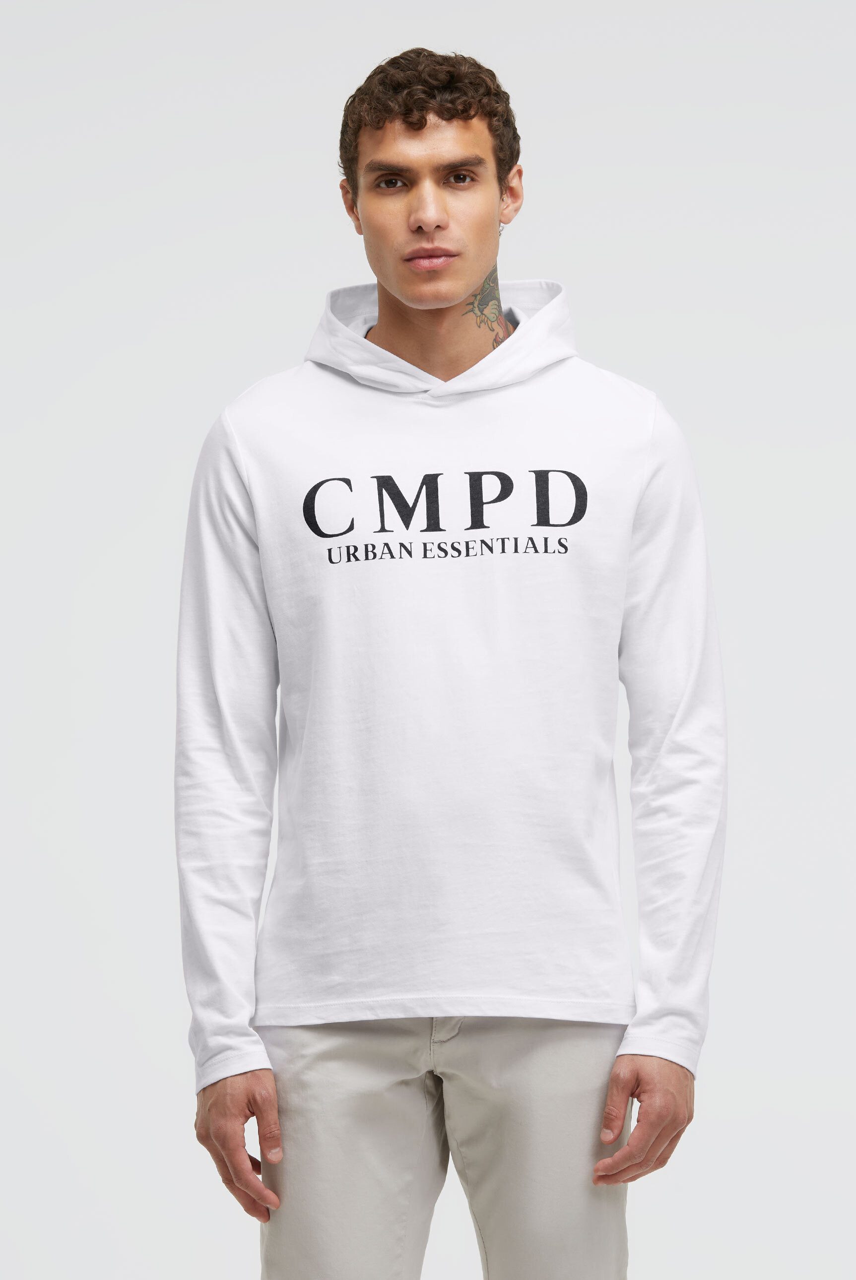 CMPD Langarmshirt aus Baumwolle