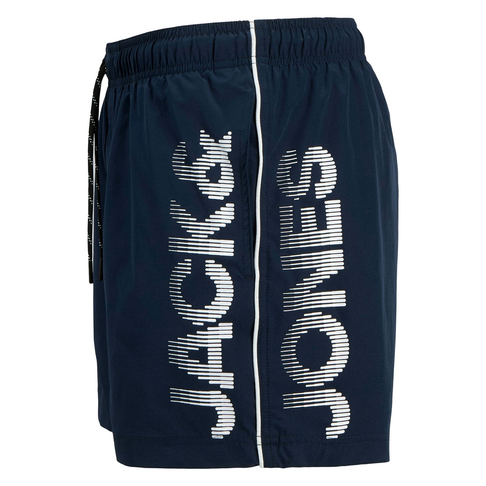 Jack & Jones Badeshorts JPSTMAUI JJSWIM SPLICE Logo AKM SN mit seitlichem L günstig online kaufen