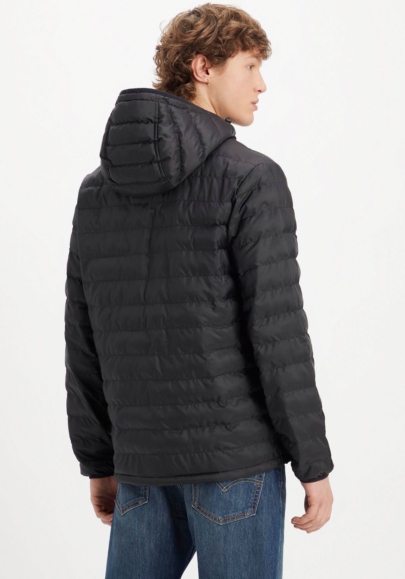 Levi's® Steppjacke PIERCE black JACKET mineral PACKEBLE