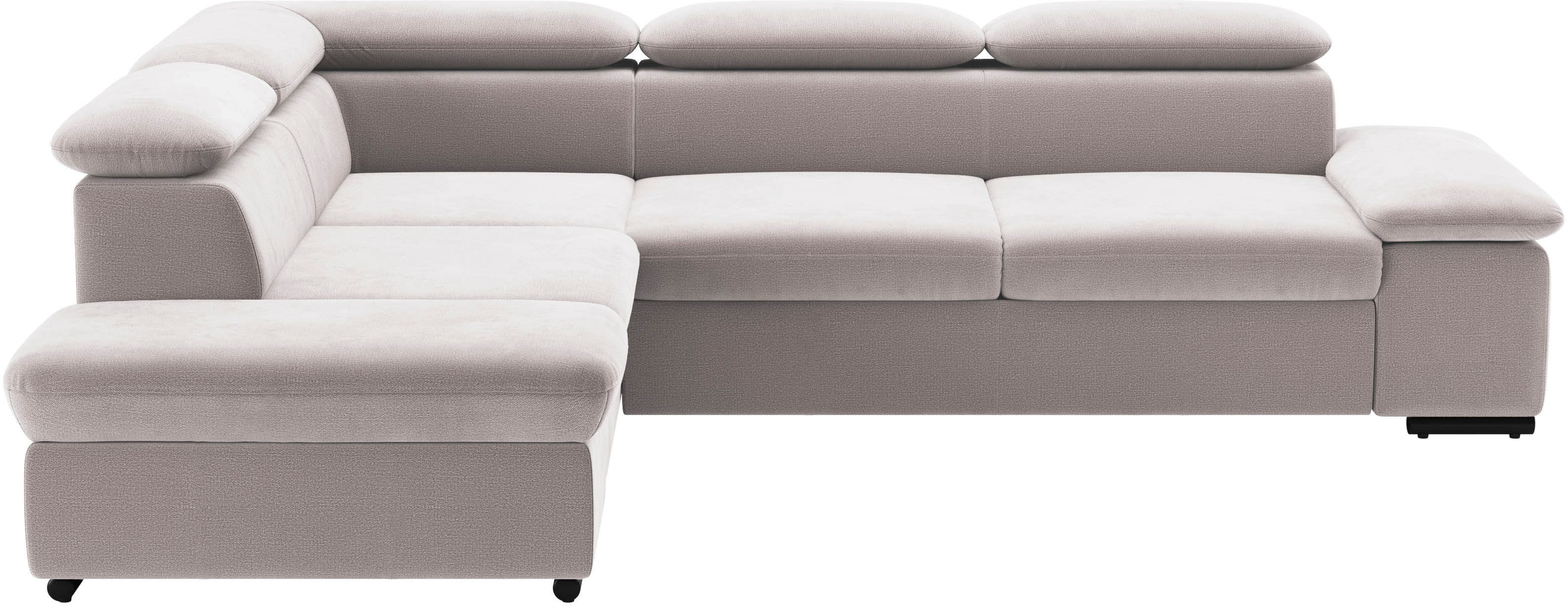 sit&more Ecksofa "Alcudia L-Form", mit Armteilverstellung, optional Kopftei günstig online kaufen