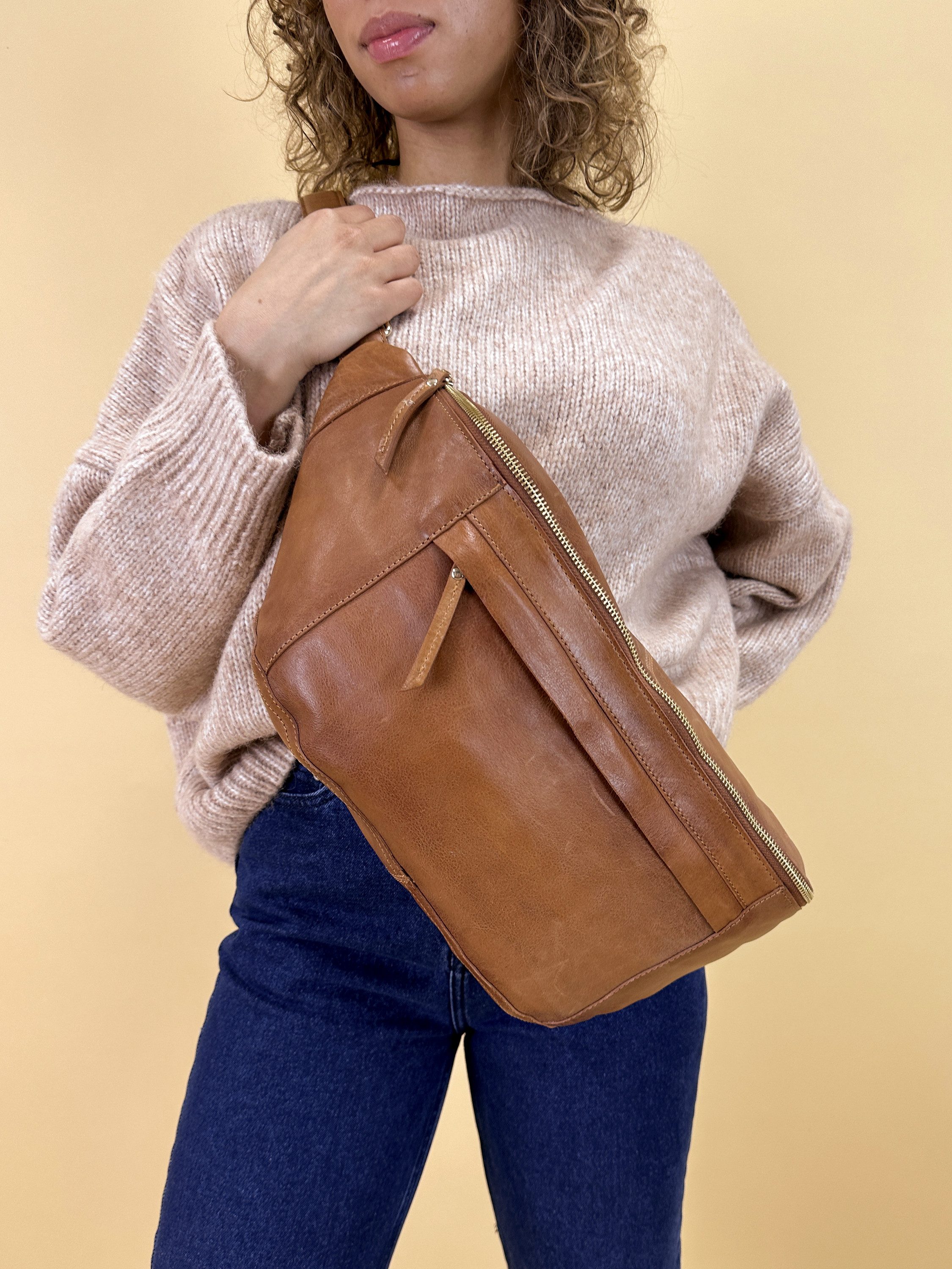 Gusti Leder Gürteltasche Gusti Leder Bauchtasche Esben (1-tlg)