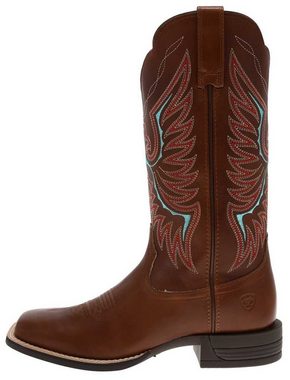 Ariat ROCKDALE Braun Stiefel Damen Westernreitstiefel