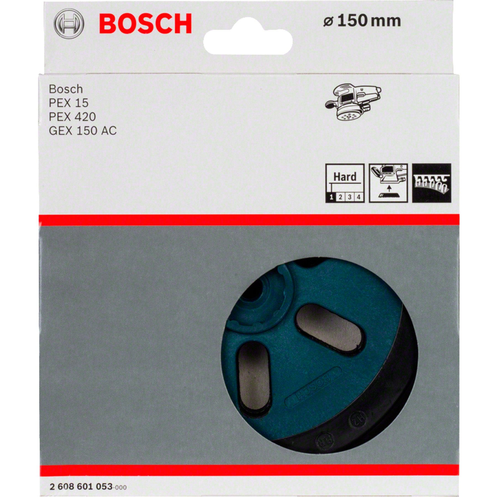 BOSCH Schleifscheibe Bosch Professional Schleifteller hart, Ø 150mm