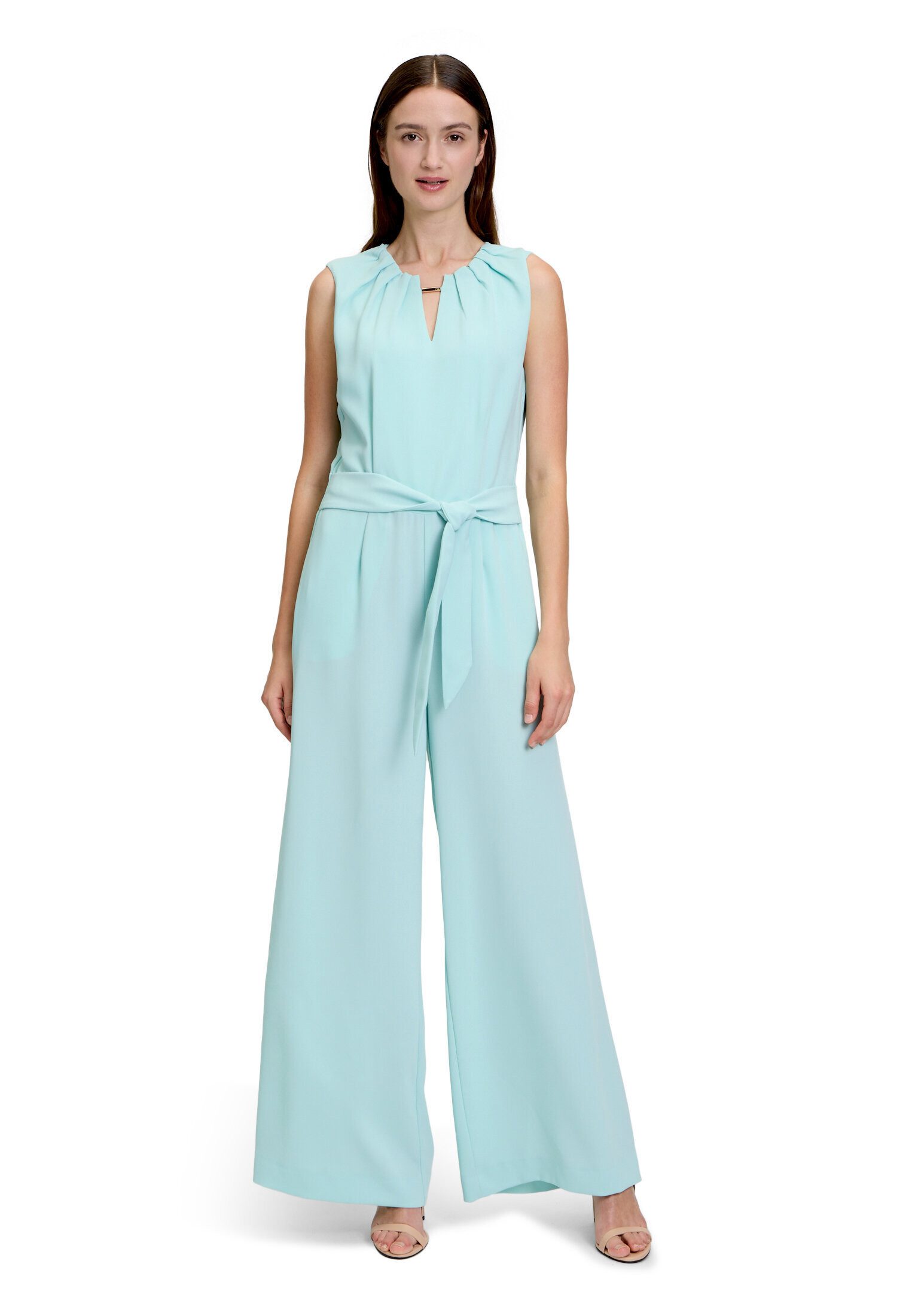 Betty&Co Overall Damen ohne Arm (1-tlg) Falten