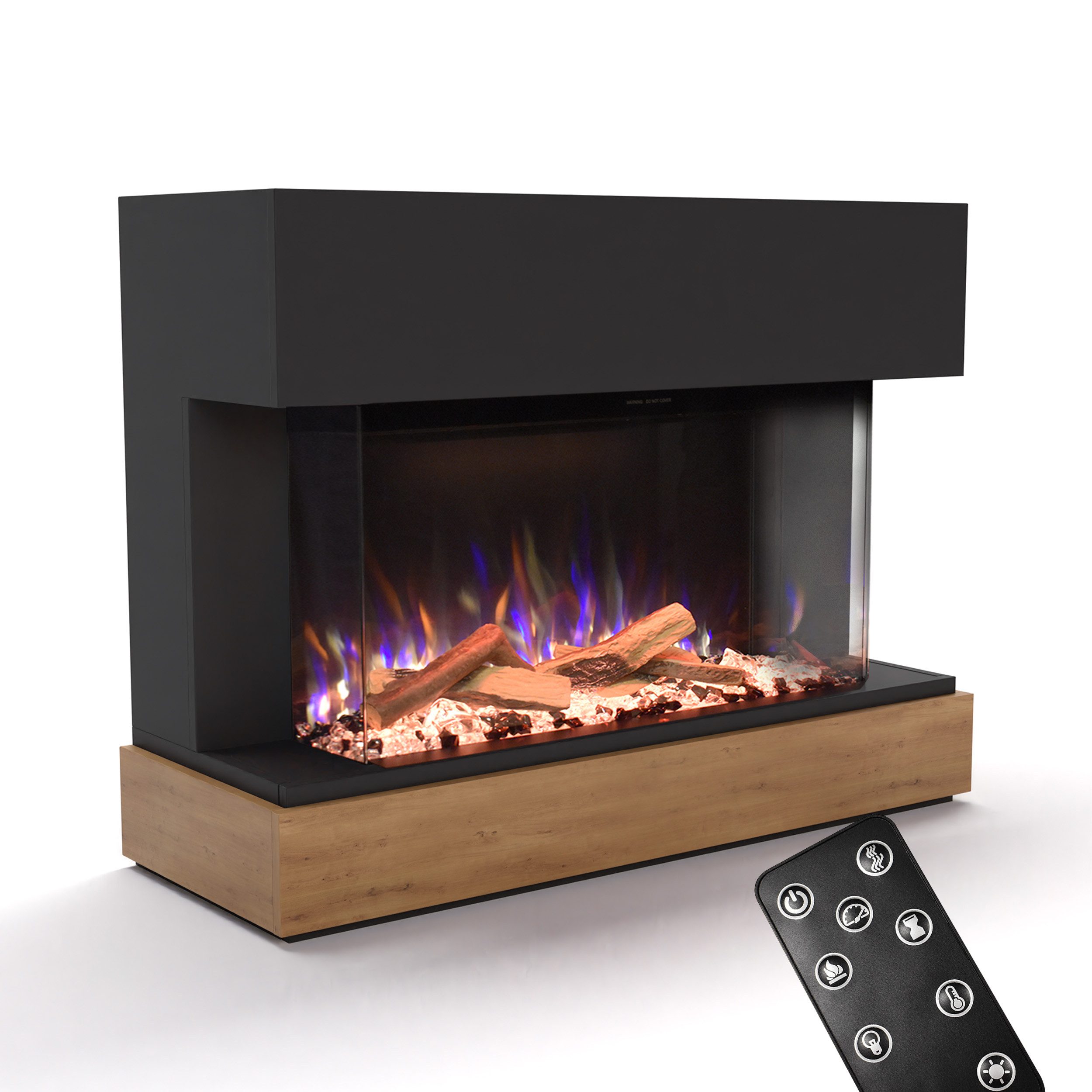 GLOW FIRE Elektrokamin Curie E-Motion 3D, Elektrischer Kamin mit 3D Feuer m günstig online kaufen