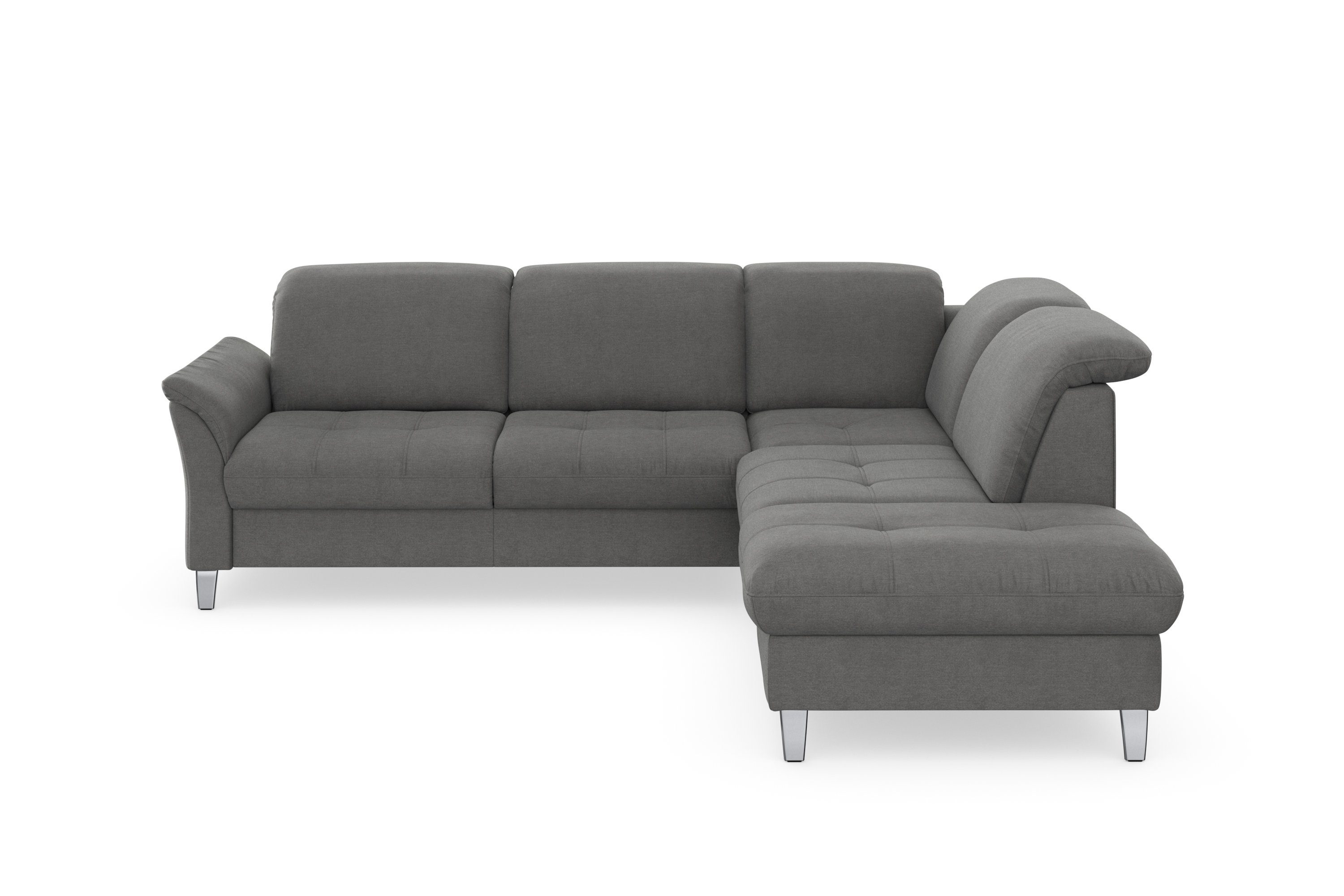 sit&more Ecksofa "Maggiore L-Form" wahlweise mit Kopfteilverstellung, Bettf günstig online kaufen