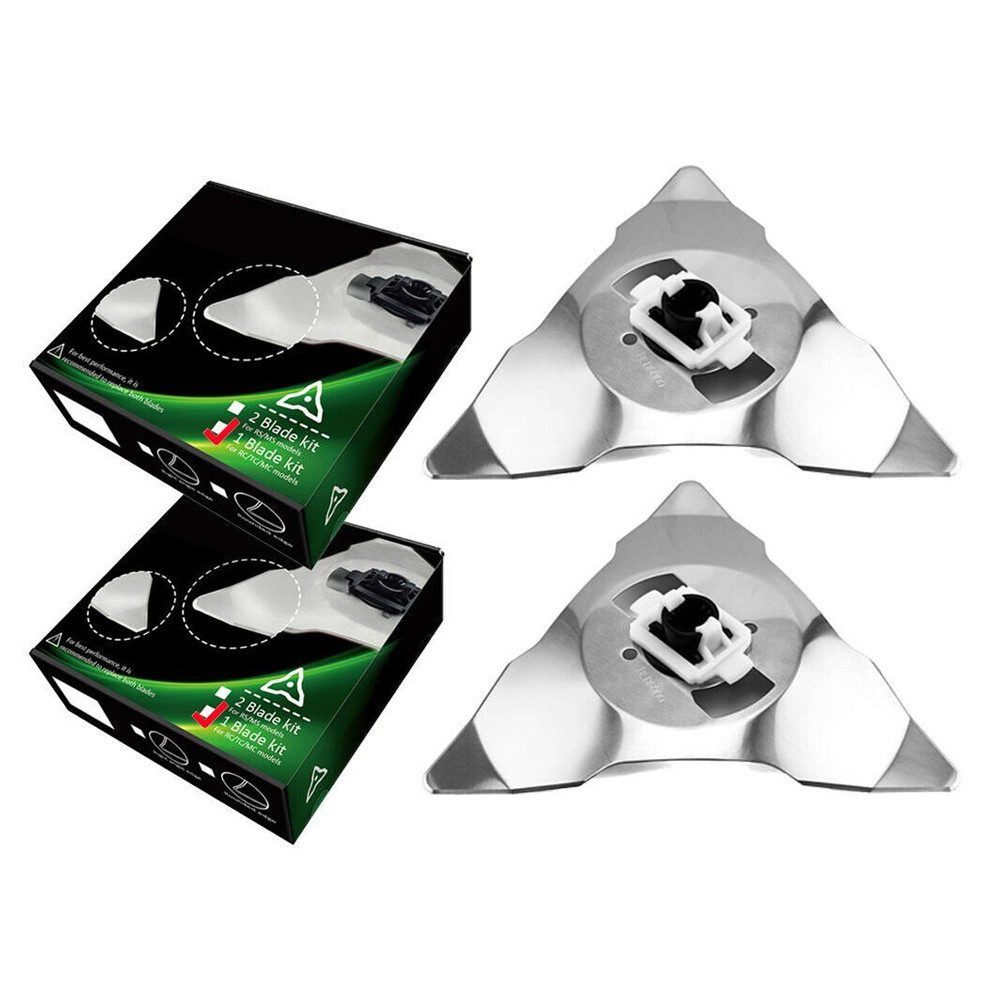 XERSEK Rasenmähermesser 2-tlg Ersatzmesser Für Robomow RS/RC/MS Mähroboter Messer Ersatzklinge (MRK, 2-St., Ersatzteil Ersatzklingen Klingen), Für Rasenmäher Rasenroboter(Nicht Original)