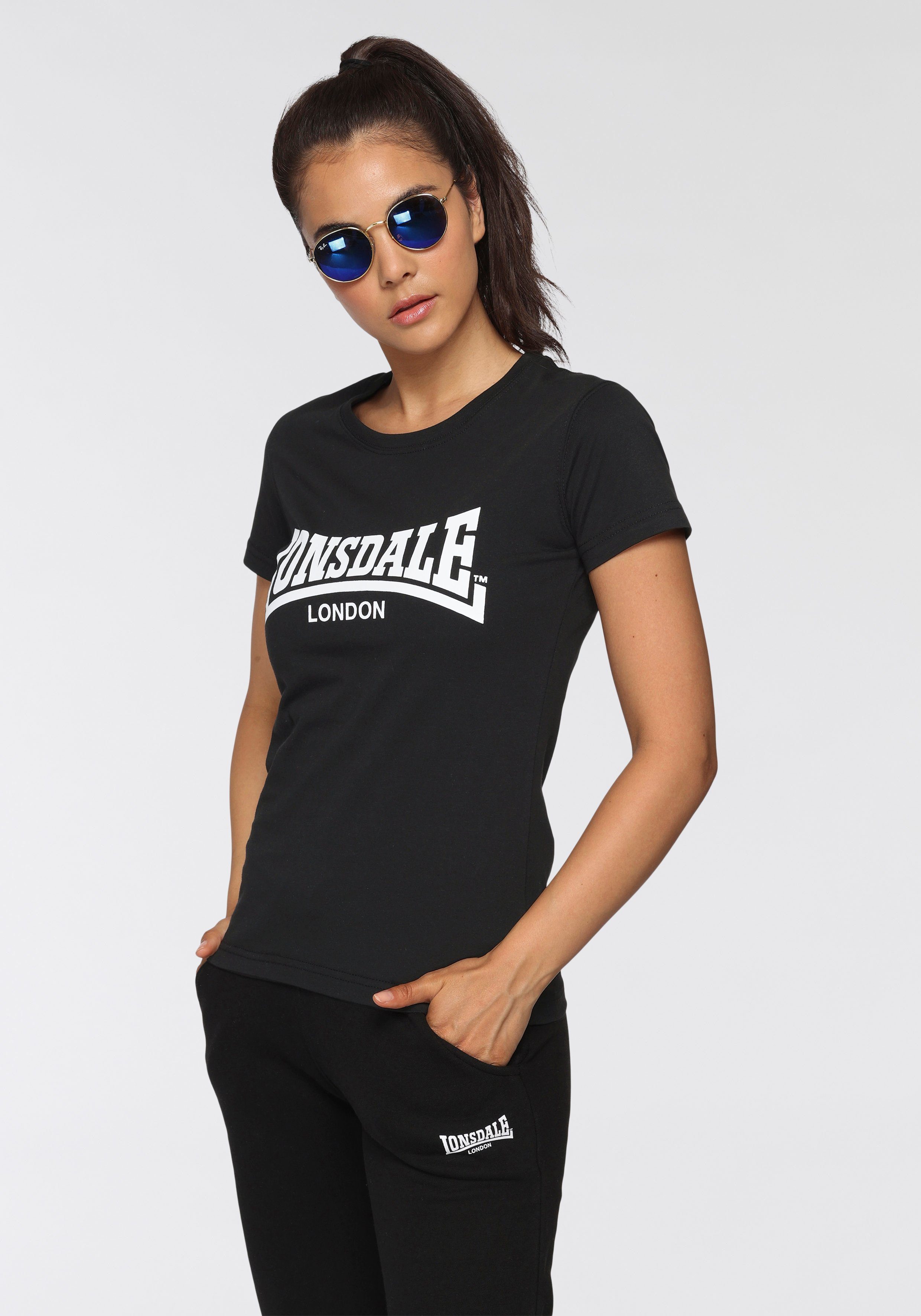 Lonsdale T-Shirt CARTMEL Black