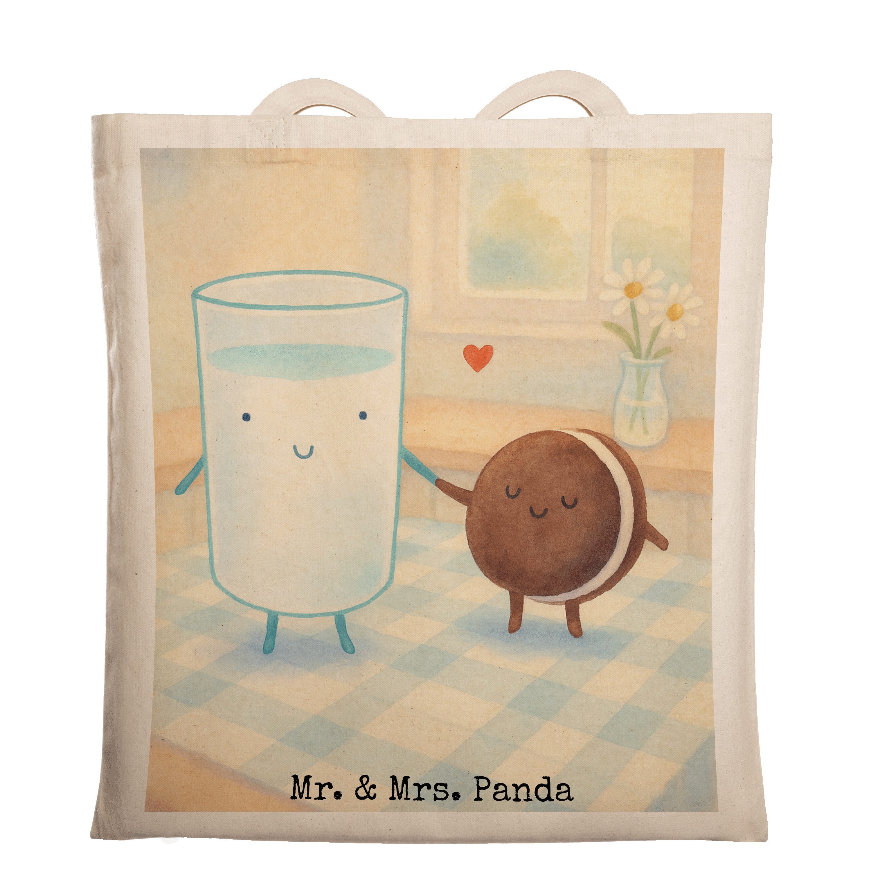 Tragetasche Milch Keks Design, Uni Tasche, Weiß, Tasche, Cookie, Schultasche, tot