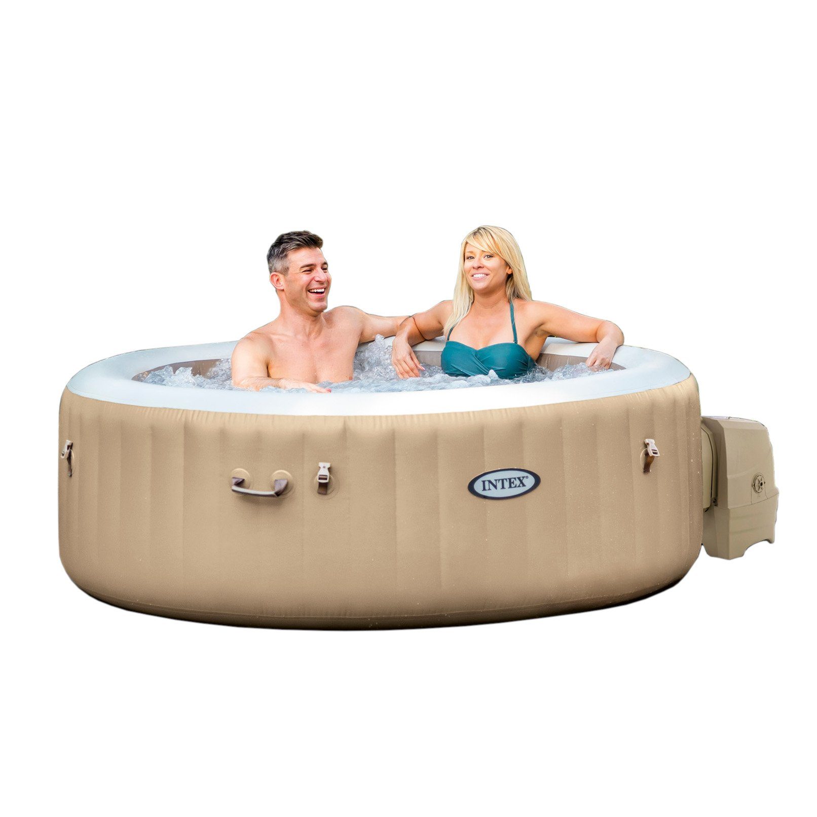 Intex Whirlpool Whirlpool PureSPA Bubble (rund, günstig online kaufen