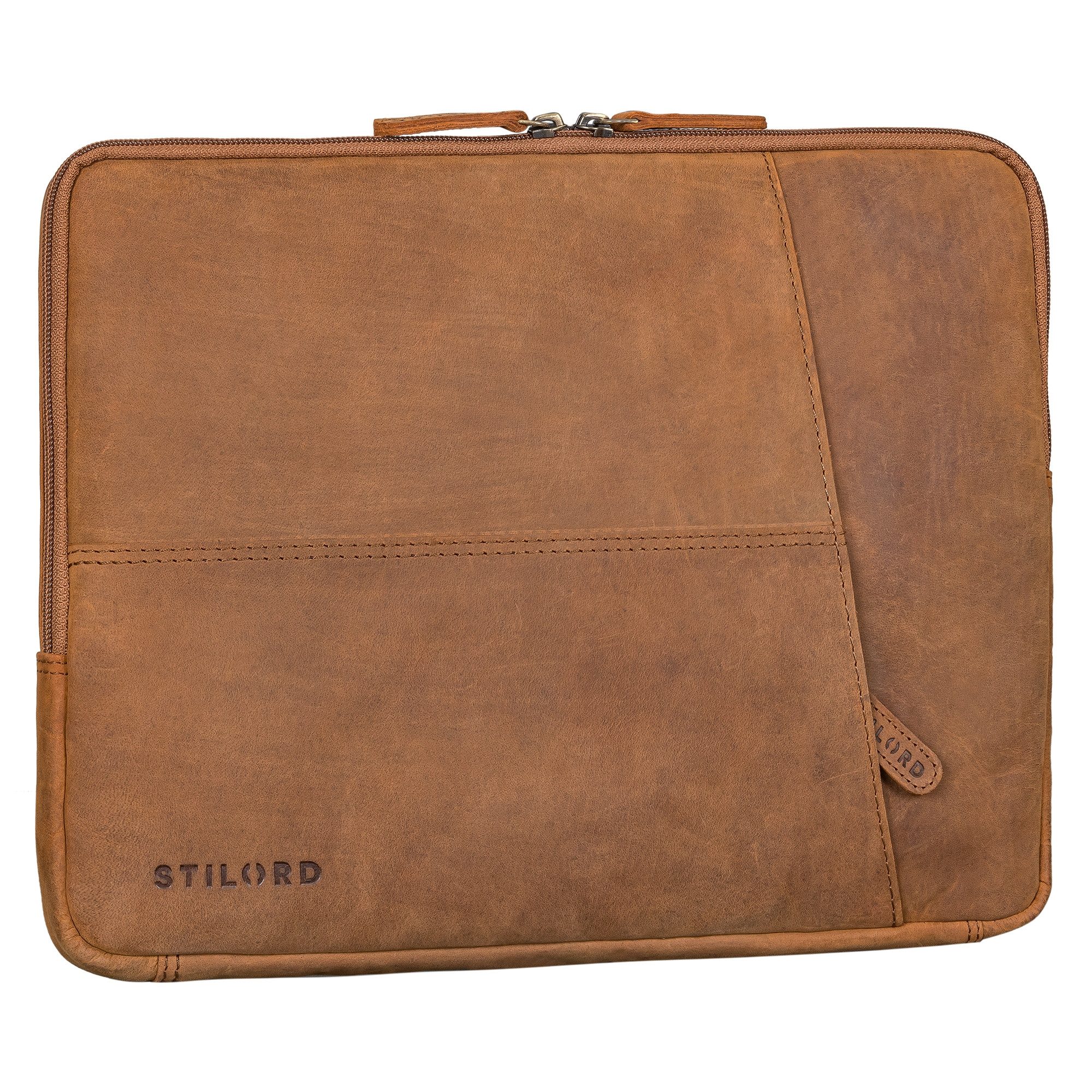 STILORD Laptoptasche "Cannes" Vintage Laptophülle 15 15.6 16" Leder Herren günstig online kaufen