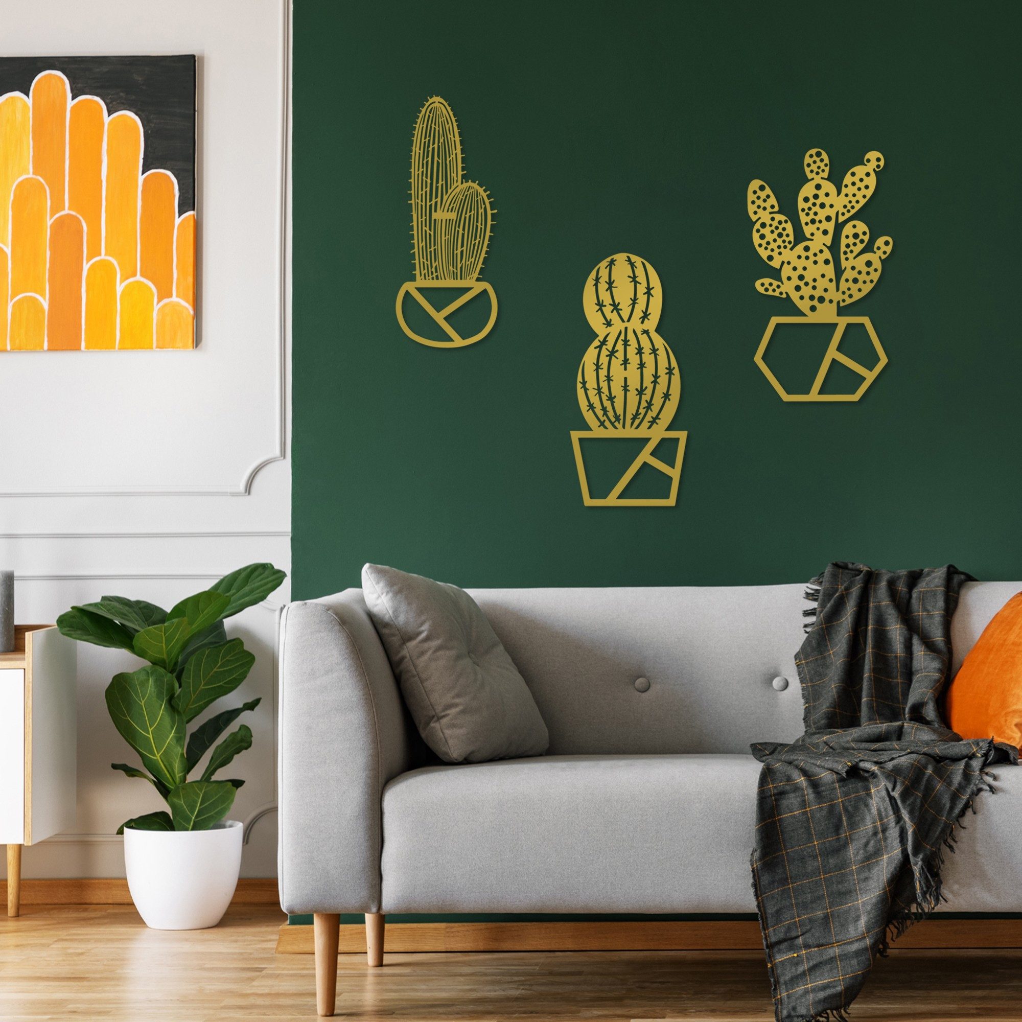 Wallity Wanddekoobjekt 100% METAL, L3606 günstig online kaufen