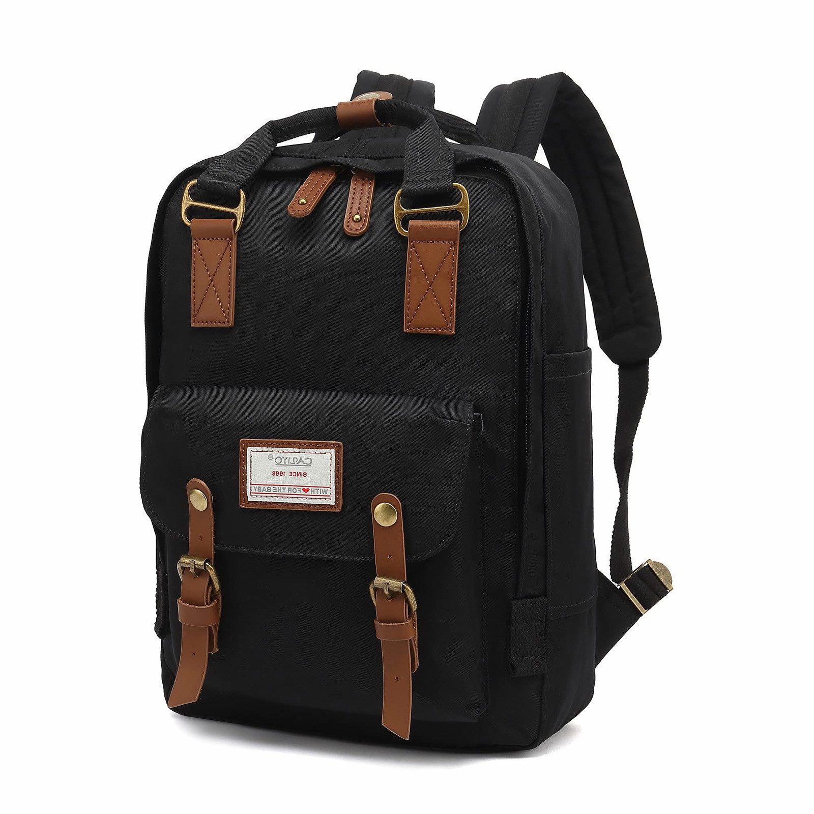 TAN.TOMI Schulrucksack Rucksack für Schule, Arbeit und Freizeit. Tagesrucksack für Teenager, Daypack Rucksack Damen Herren- Anti Diebstahl Tasche