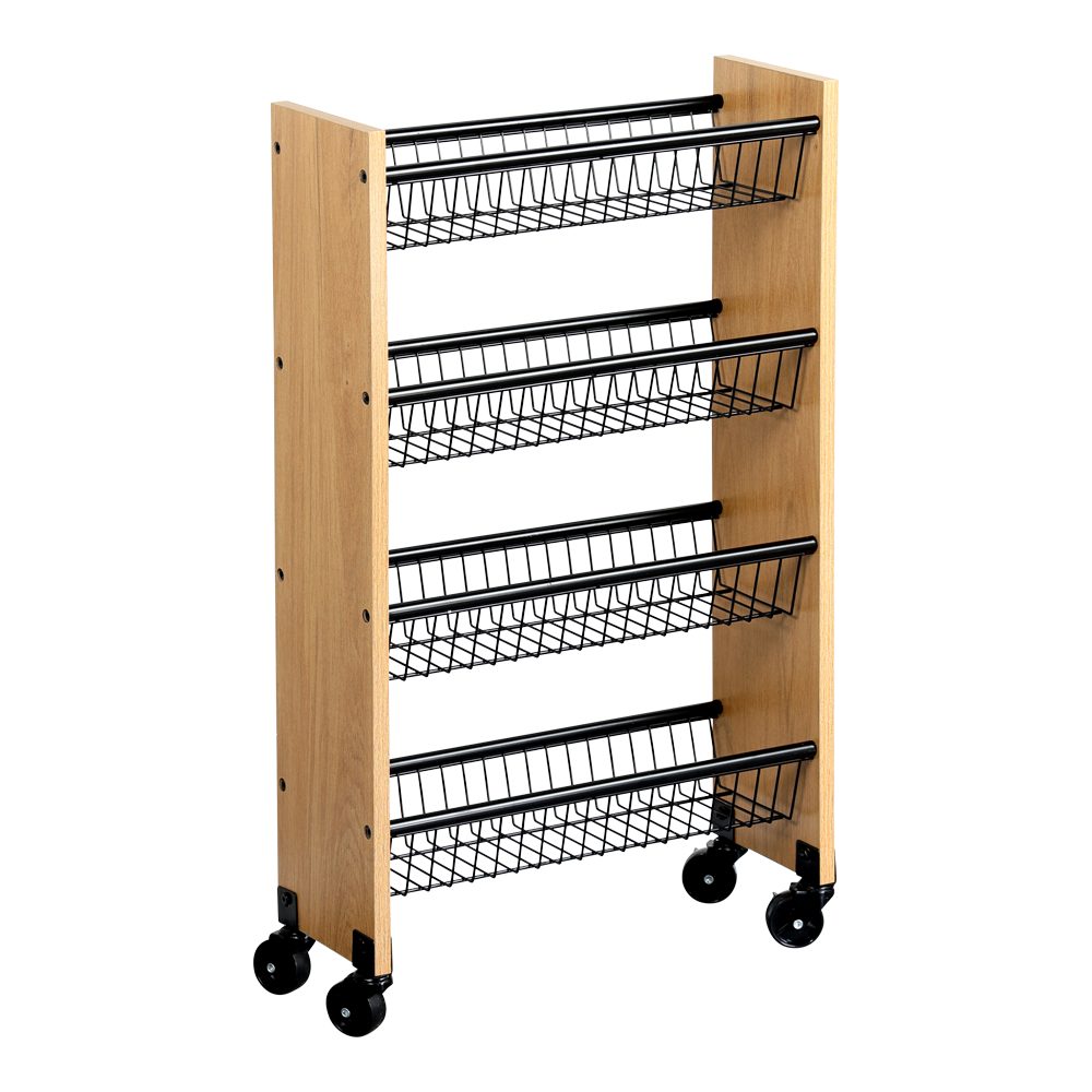 KESPER® Küchenwagen Nieschenregal, Metall, MDF, (1 St)