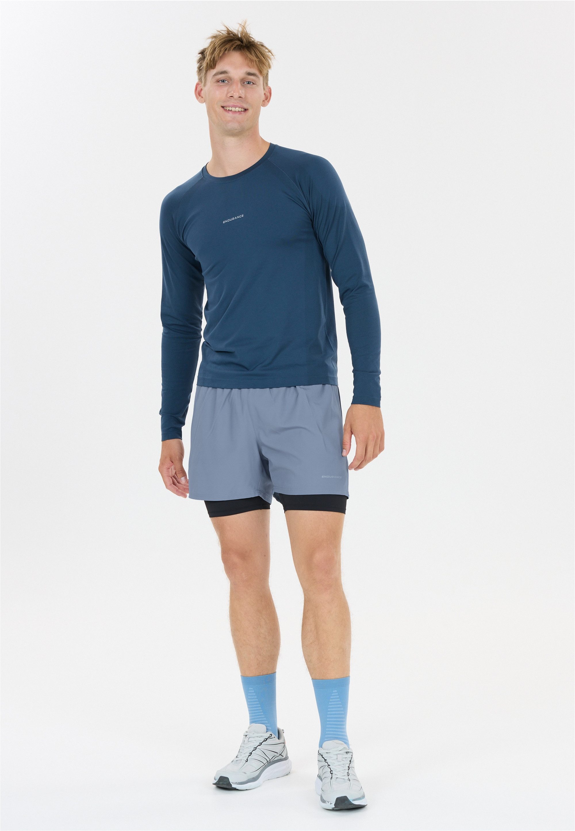 ENDURANCE Shorts Kros Im 2-in-1-Design mit Quick Dry und Stretch-Funktion günstig online kaufen