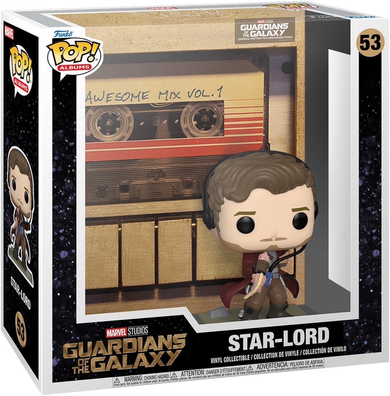Funko Spielfigur Guardians Of The Galaxy - Star-Lord 53 Pop! Albums