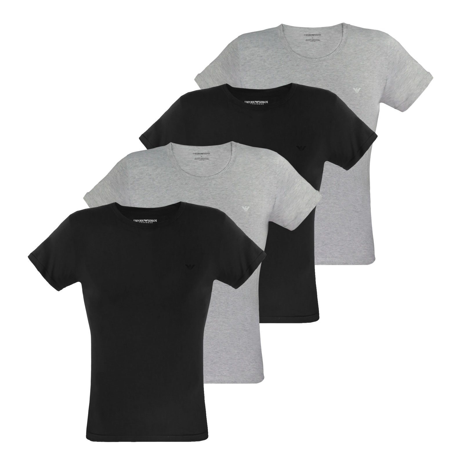 Emporio Armani Unterziehshirt Crew-Neck Pure Cotton günstig online kaufen