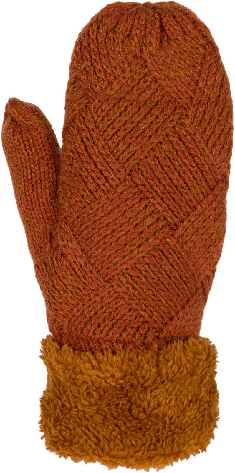 styleBREAKER Fäustlinge Strickhandschuhe Fäustlinge mit Rauten günstig online kaufen