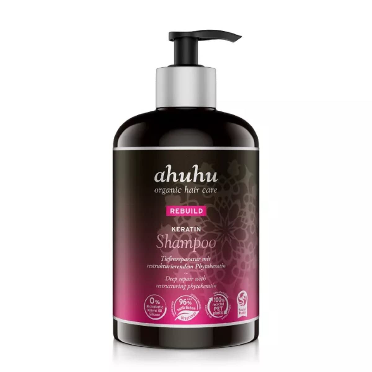 Ahuhu Haarshampoo REBUILD Keratin Shampoo XXL, 1-tlg.