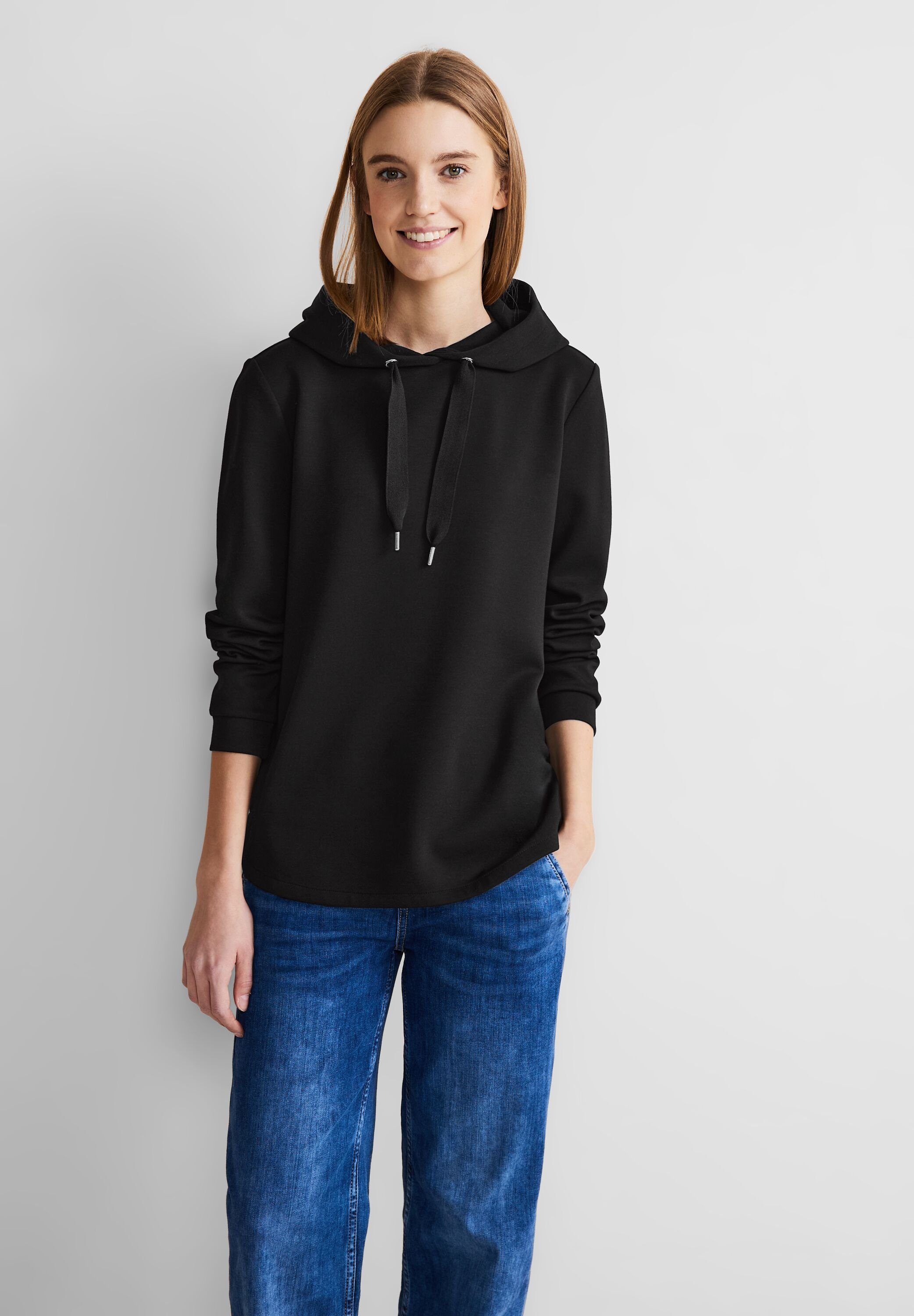 STREET ONE Sweatshirt mit Kapuze