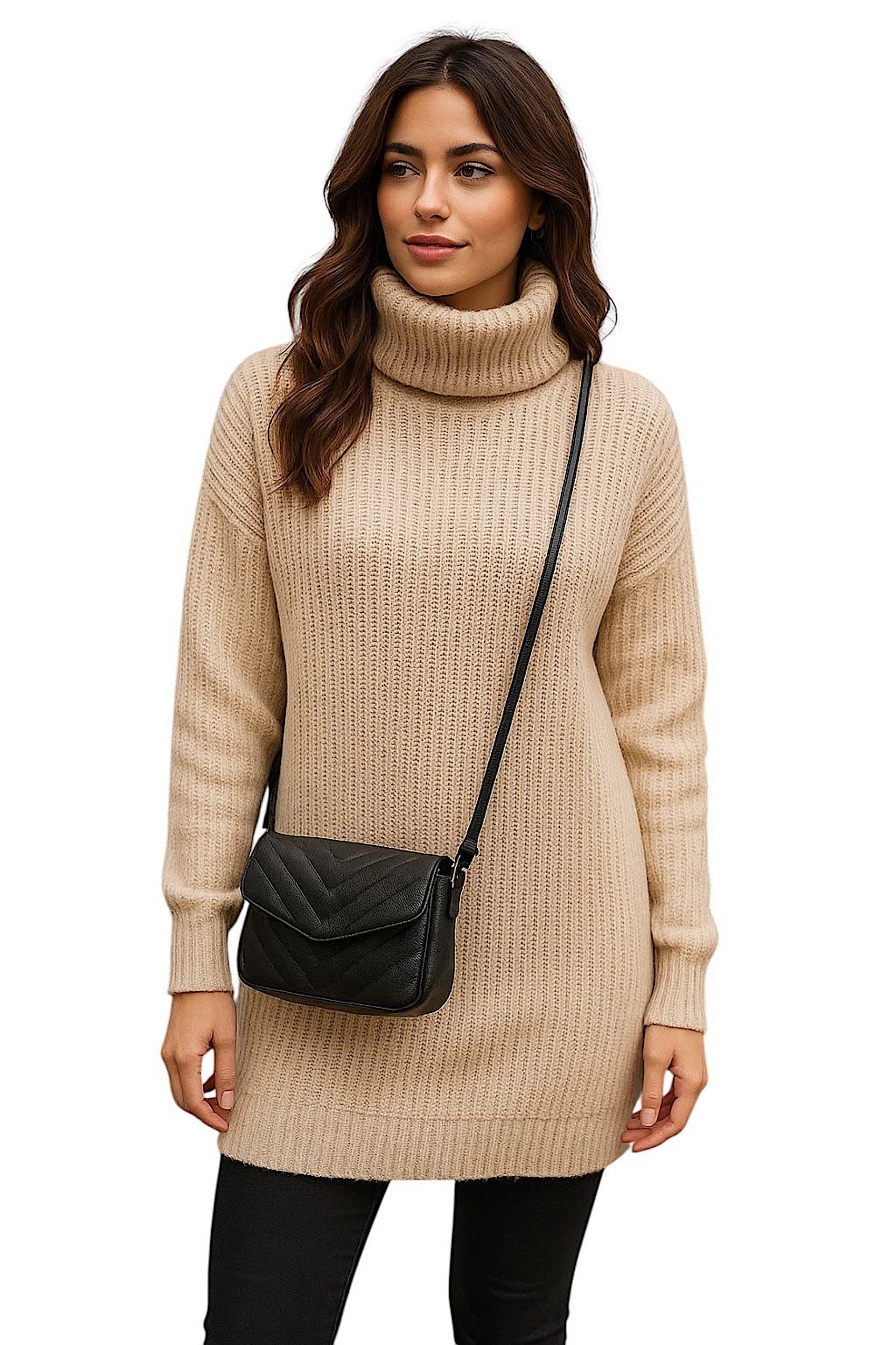 Worldclassca Rollkragenpullover WORLDCLASSCA Damen Rollkragen Pullover Lang günstig online kaufen