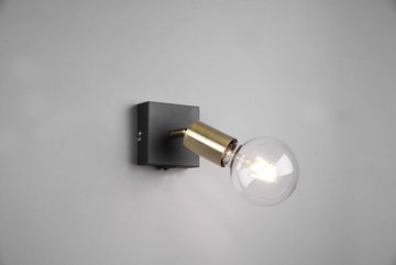 TRIO Leuchten Wandstrahler VANNES, Ein-/Ausschalter, ohne Leuchtmittel, E27-Leuchtmittel frei wählbar, dreh- und schwenkbar