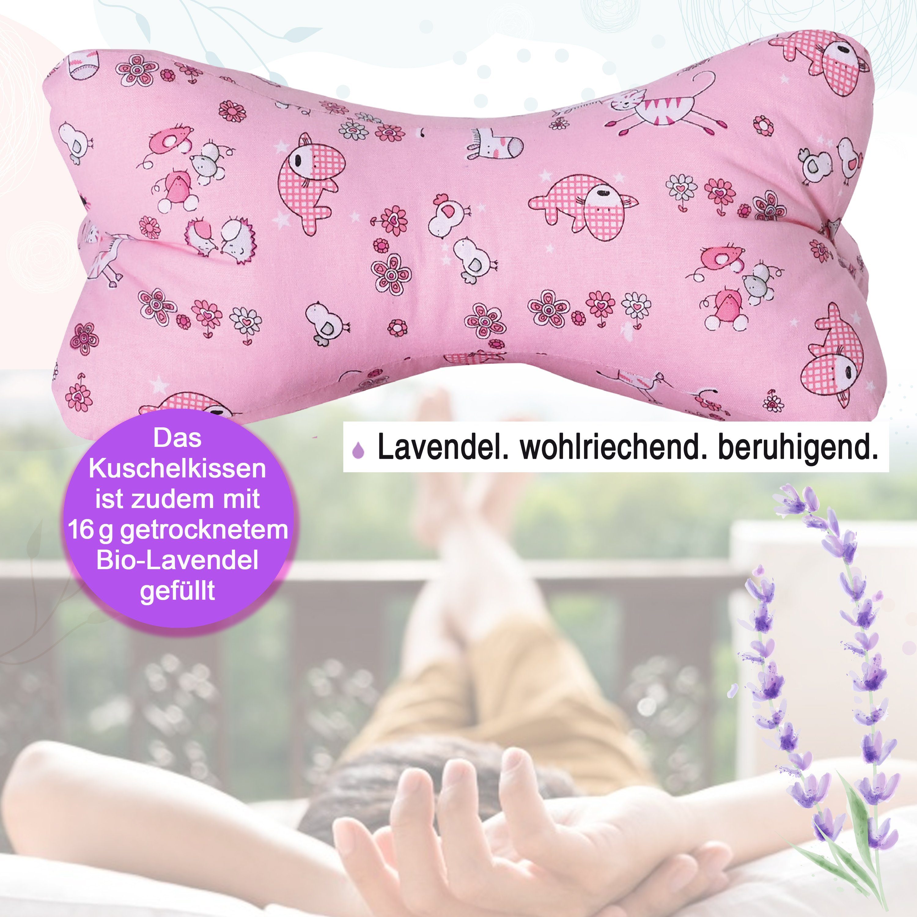 Dr. Berger Nackenstützkissen-Set Kuschelkissen Set "Lea", Set