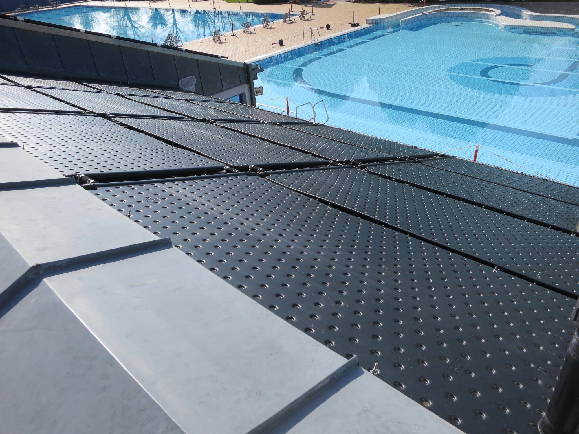 Anordnungsvari Poolomio Solarabsorber m², HelioPool Komplettset 17,76 Pool-Solarheizung Alle