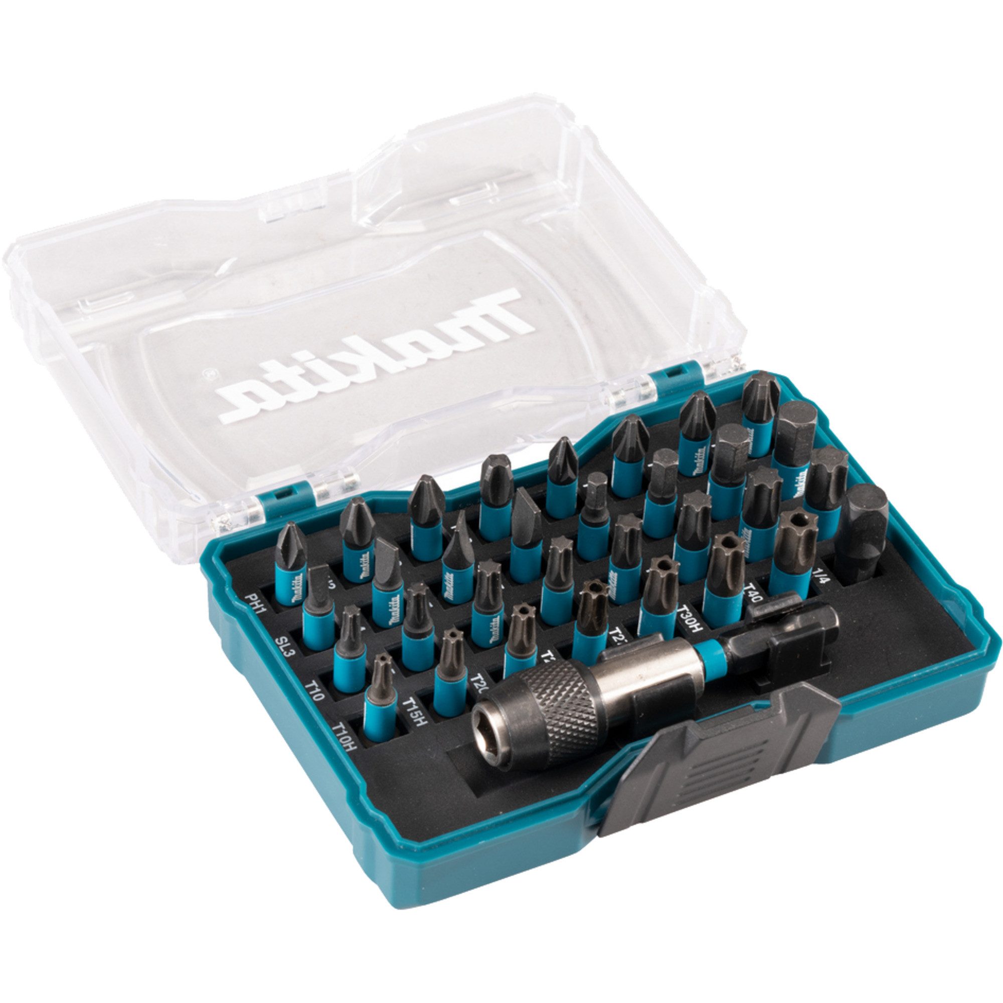 Makita Bohrer- und Bitset Makita Bit-Satz Impact Black E-12441, 33-teilig