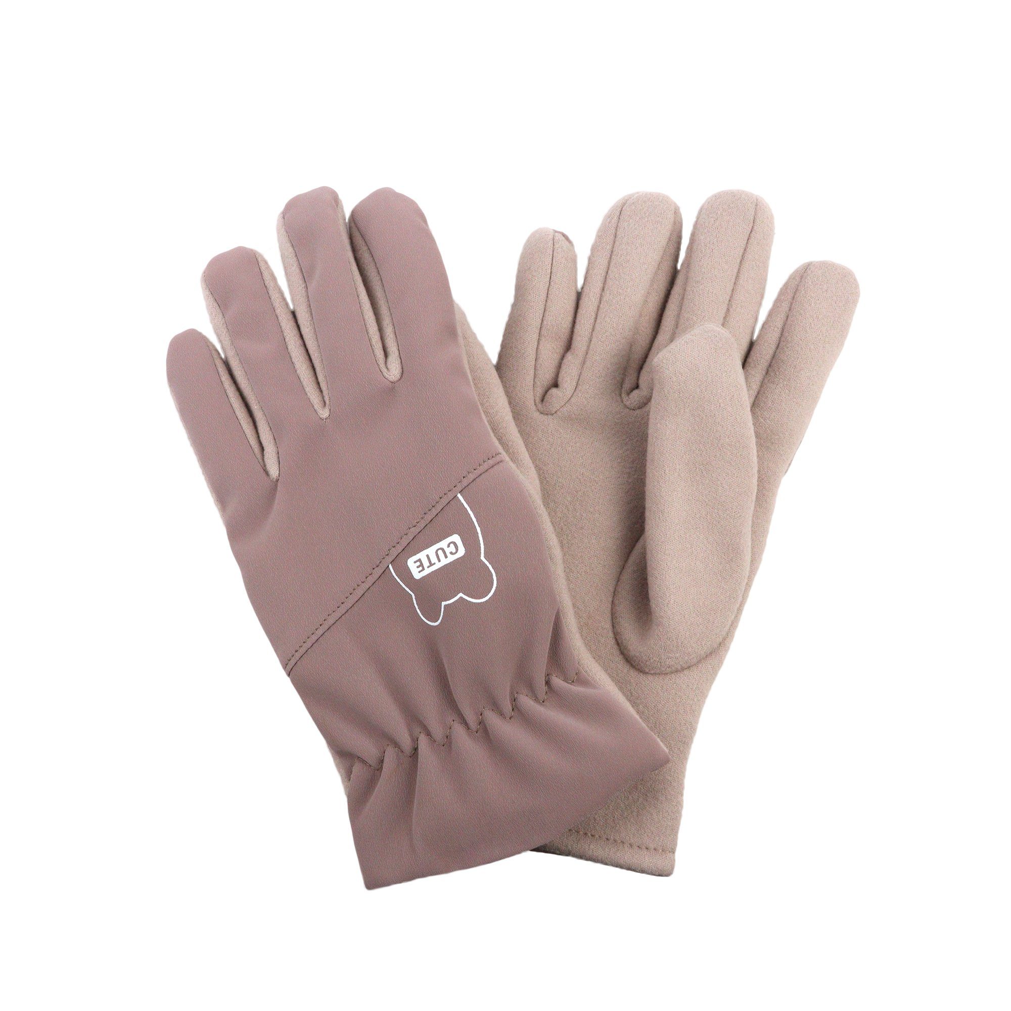 Fleecehandschuhe Finger Handschuh