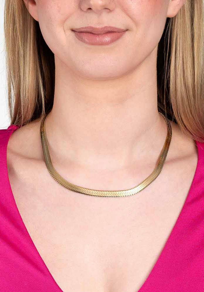 LEONARDO Kette ohne Anhänger Halskette Snake günstig online kaufen