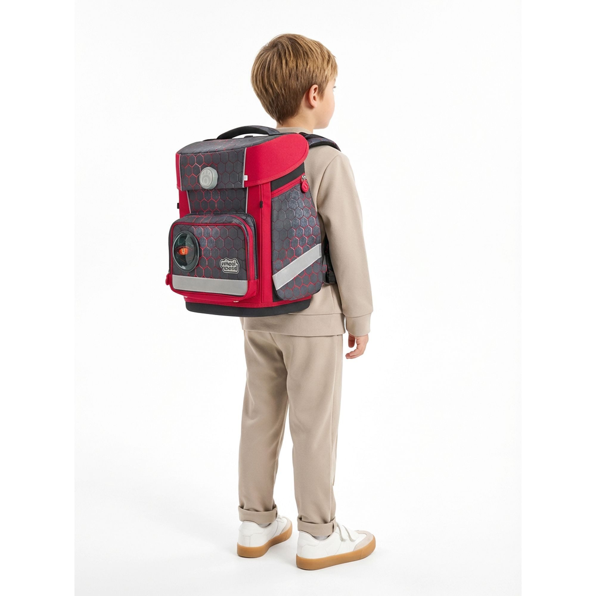 SCHOOL-MOOD® Schulranzen Champion Maxx (6-tlg), Polyester