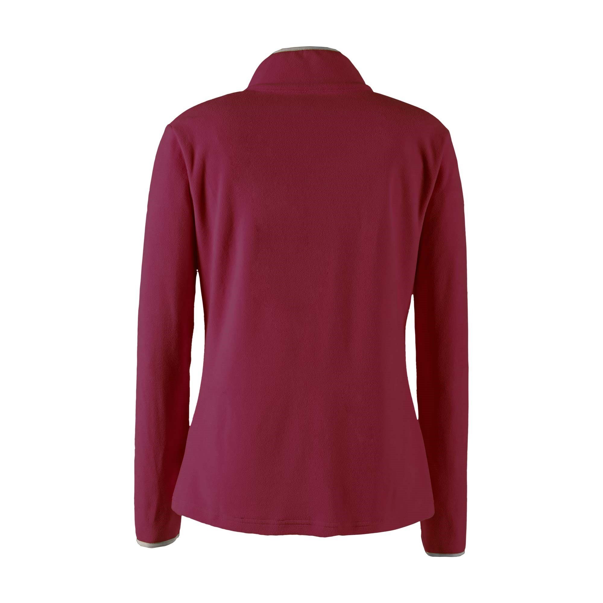 DEPROC Active Fleecejacke DECORAH III WOMEN weiche Fleecejacke in traditioneller Optik