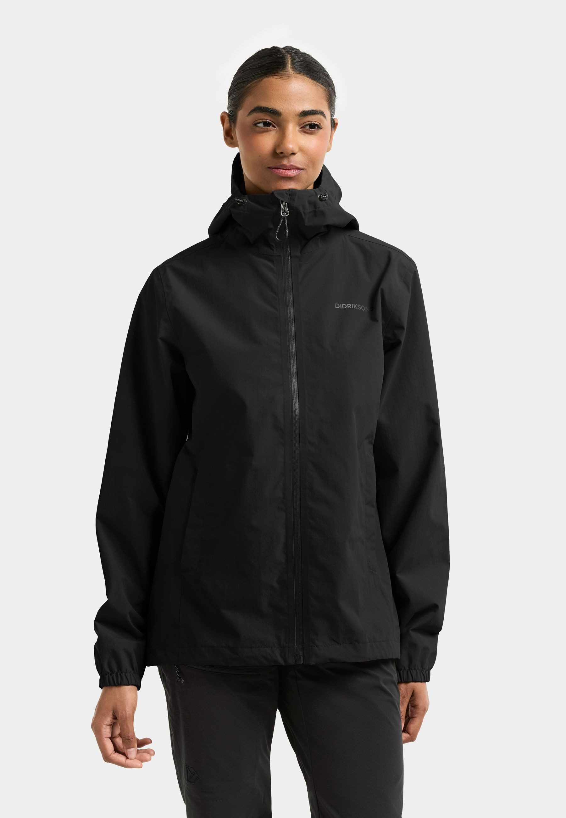 Didriksons Outdoorjacke Damen Regenjacke Wasserdicht VARJA mit Kapuze mit Taschen