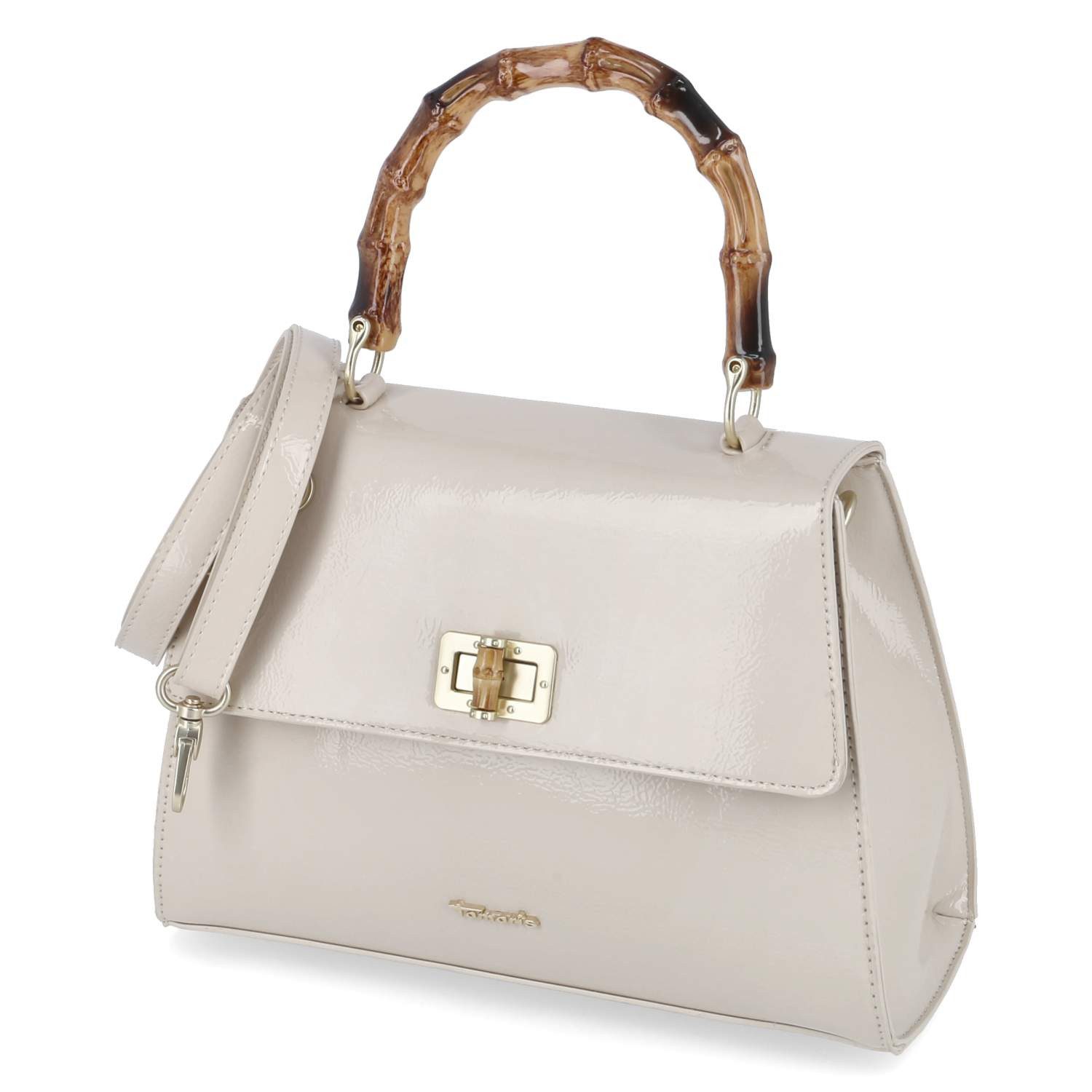 Tamaris Handtasche Tamaris 34571,400 Damen Henkeltaschen Kunstleder beige