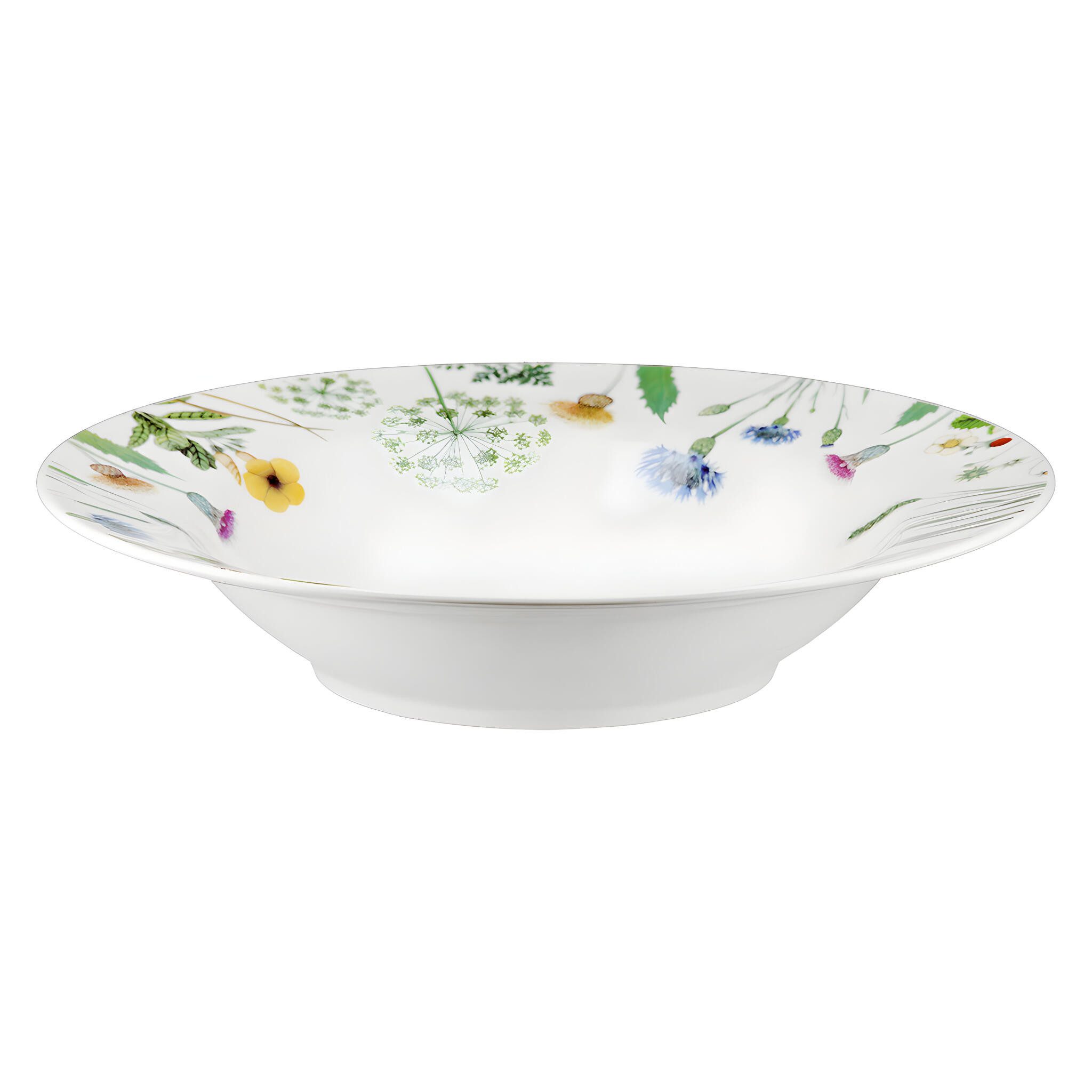 GILDE Suppenteller Suppenteller rund Wild Flowers, mehrfarbig
