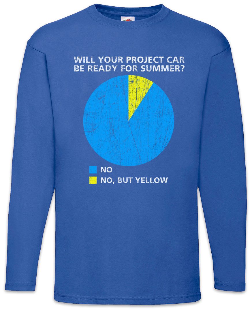 Langarmshirt Project Car Langarm T-Shirt Race Rally Car Auto Driver Racer Biker