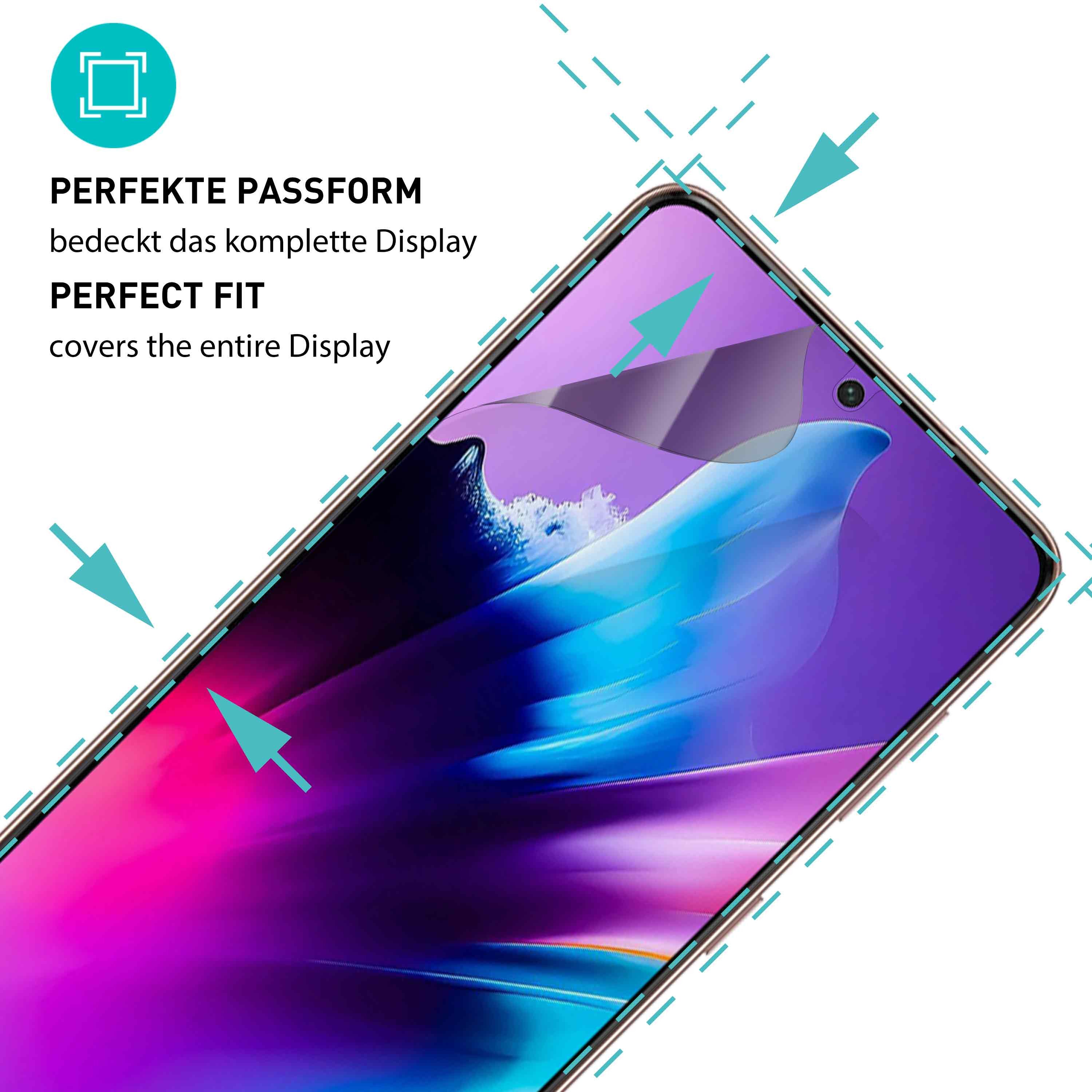 smartect Displayschutzfolie 2X TPU Schutzfolie Privacy für Samsung Galaxy S24 für Samsung Galaxy S24, Set, 2 Stück, Anti-Spy, Kratzfest, Blasenfrei, Oleophob, F – Bild 2 von 5