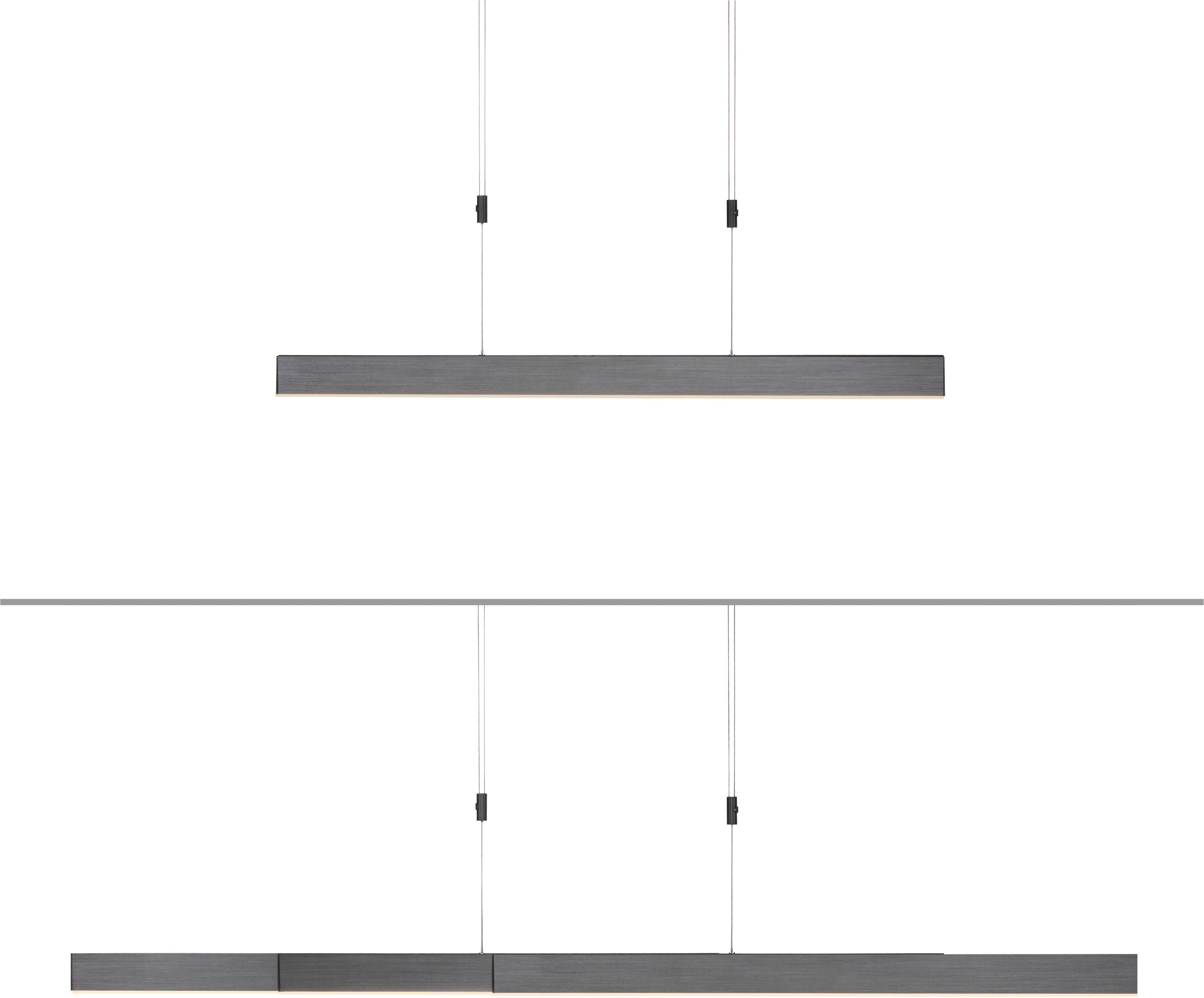 Neuhaus PURE LED Pendelleuchte PURE Moto, CCT - über Fernbedienung, LED fest integriert, warmweiß - kaltweiß, e-SLIDE® Funktion, CCT, dimmbar, Fernbedienung