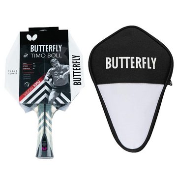 Butterfly Tischtennisschläger 1x Timo Boll Vision 3000 + Cell Case 1, Tischtennis Schläger Set Tischtennisset Table Tennis Bat Racket