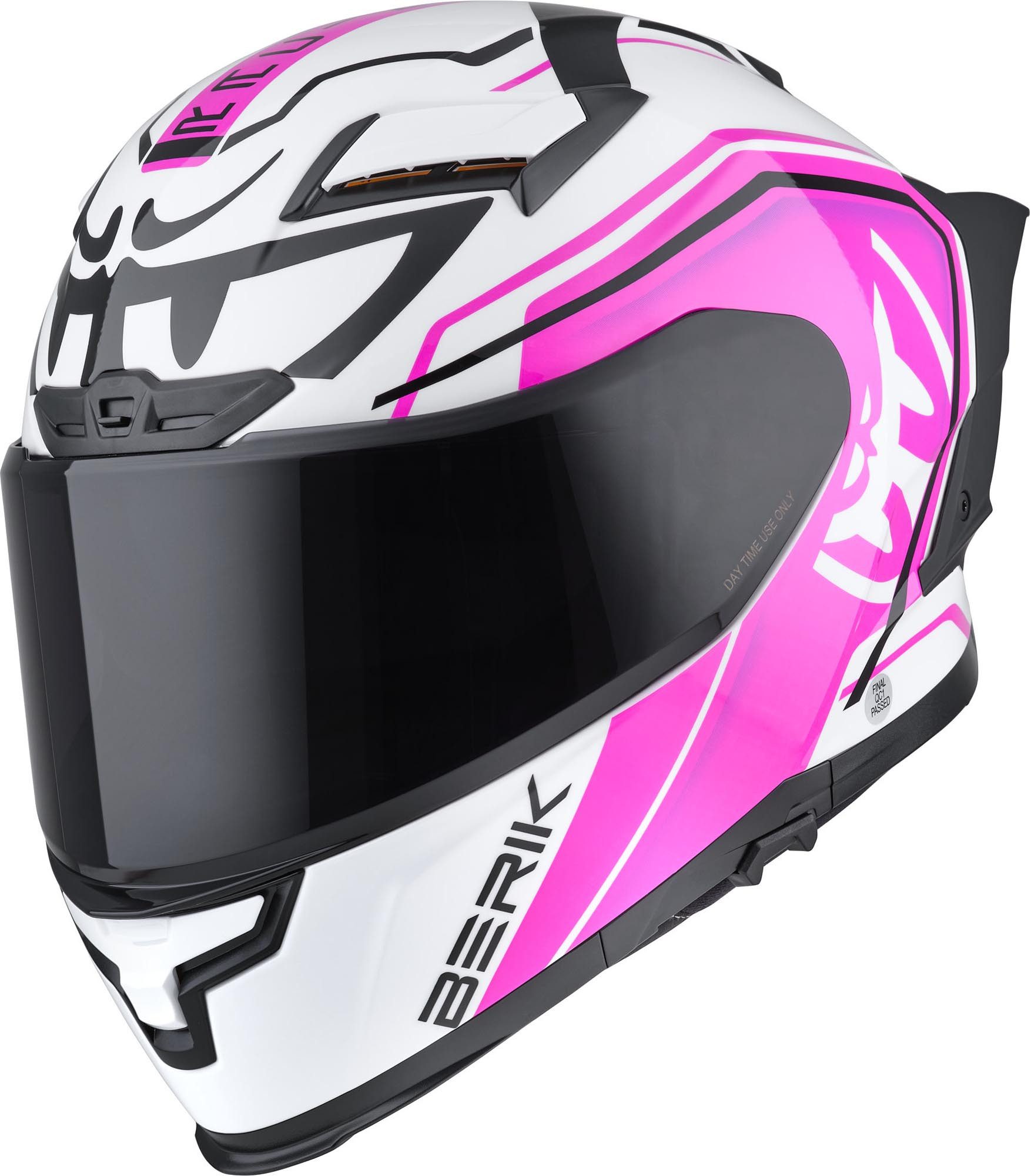 Berik Motorradhelm FF871 Mapuro Helm, vorbereitet für Kommunikationssystem,herausnehmbares Innenfutter