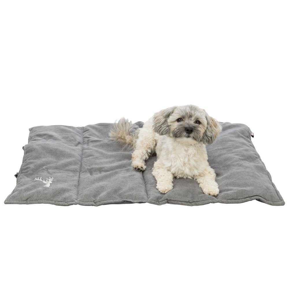 TRIXIE Tierdecke Trixie Reisedecke Leni - grau Maße: 80 × 60 cm