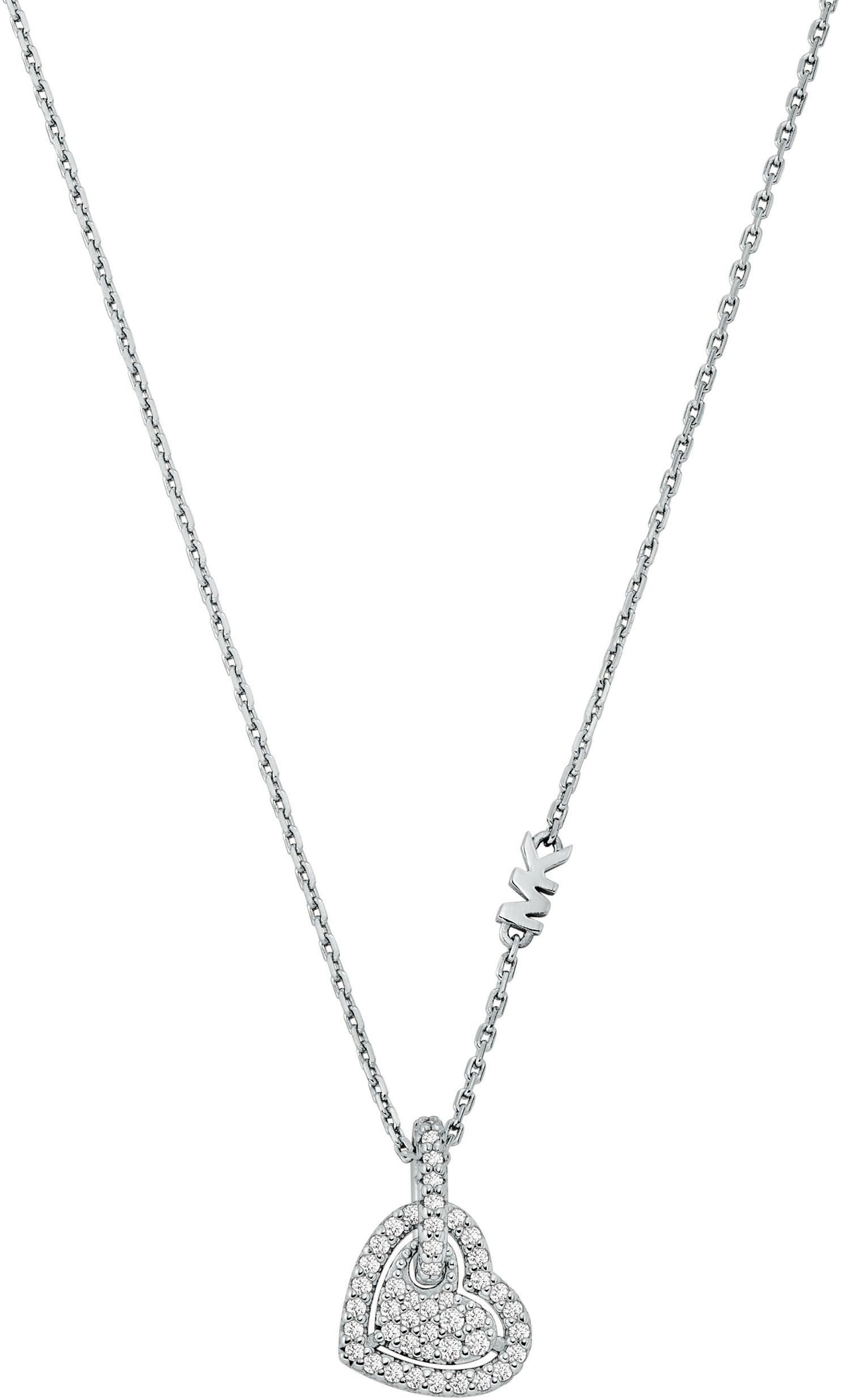 MICHAEL KORS Kette mit Anhänger Schmuck Geschenk Silber 925 Halskette Pavé günstig online kaufen
