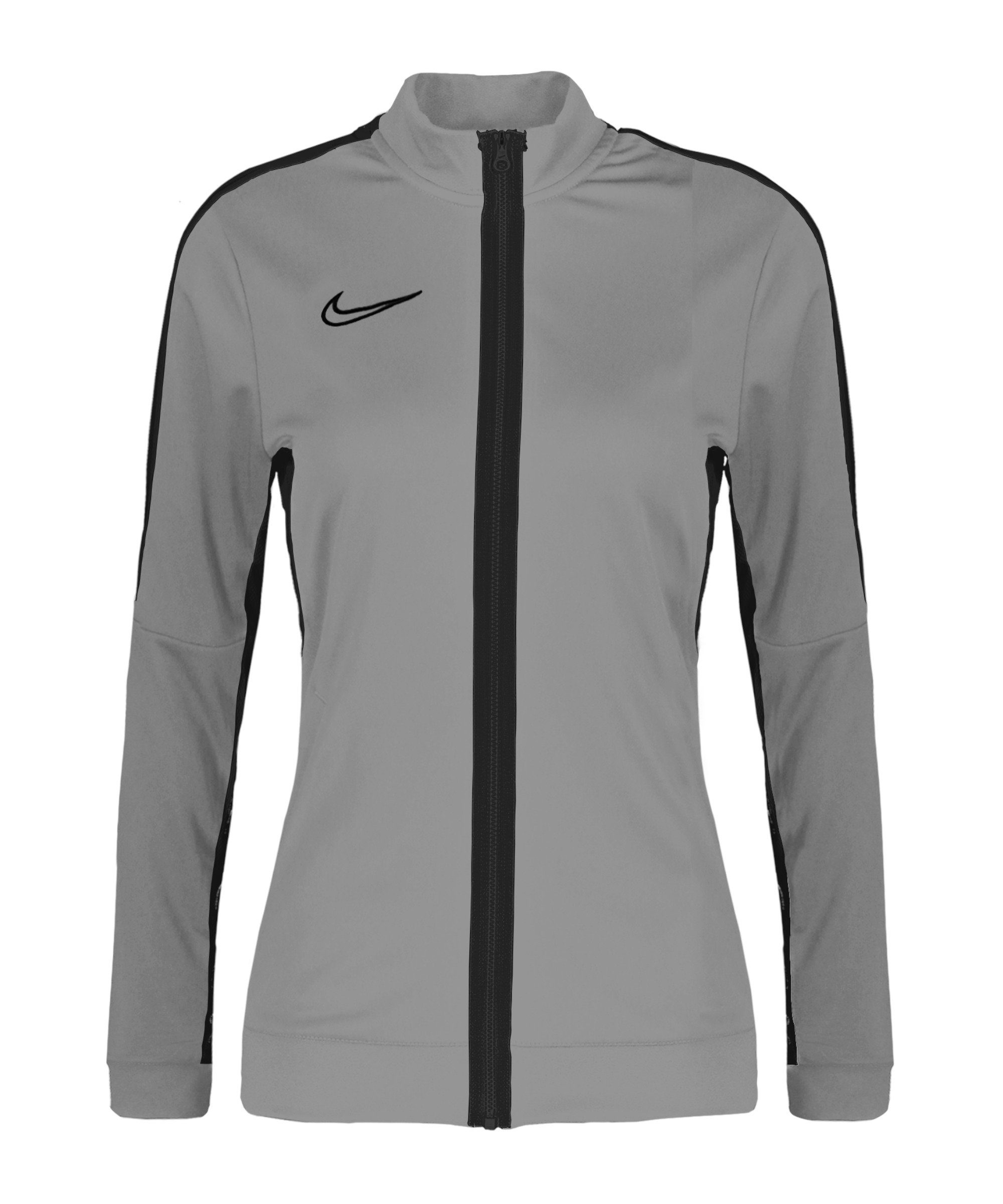 Trainingsjacke Trainingsjacke Damen Nike 23 Academy grauschwarzweiss