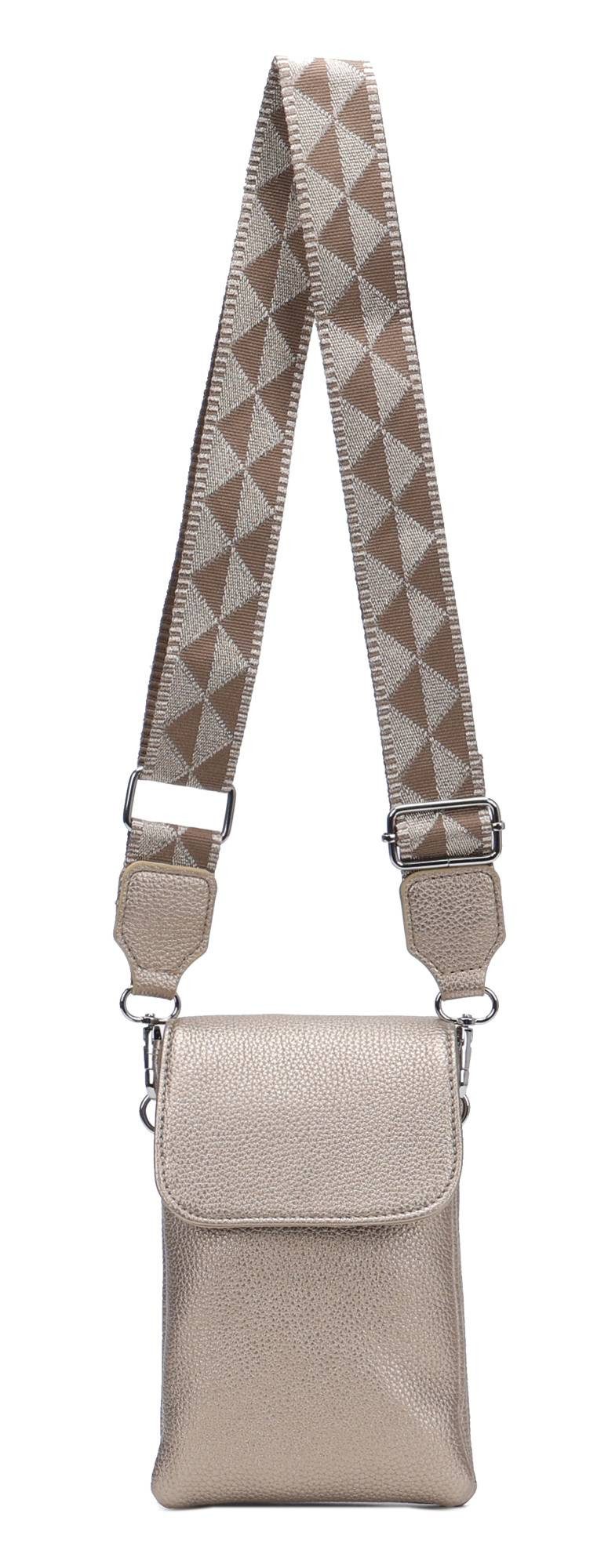 ITALYSHOP24 Geldbörse Damen Tasche Handytasche Brusttasche Crossbody Umhäng günstig online kaufen