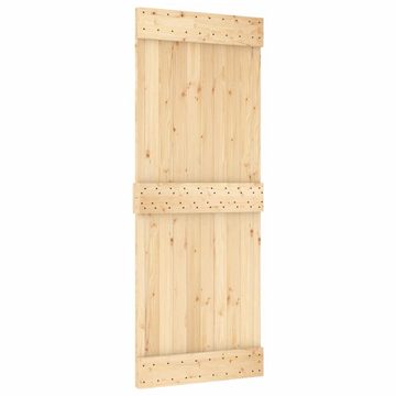 vidaXL Schiebetür Tür NARVIK 80x210 cm Massivholz Kiefer (1-St)
