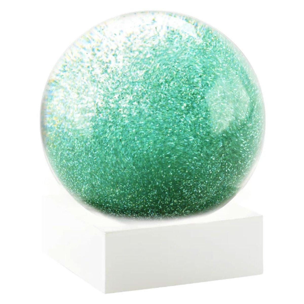 Cool Snow Globes Skulptur Schneekugel Serenity Sphere Türkis